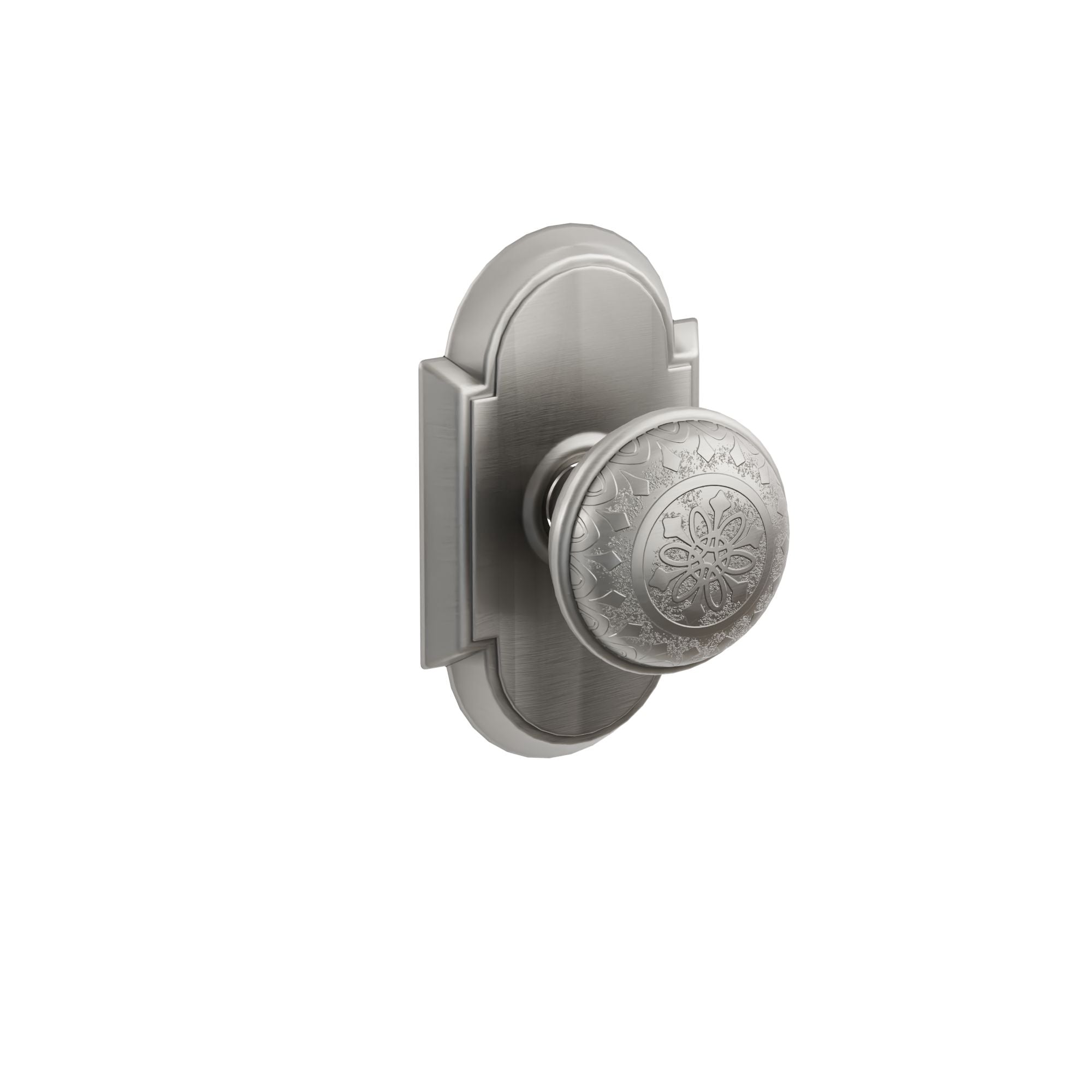 Emtek Concealed Fastener Lancaster Knob Set With #8 Rosette