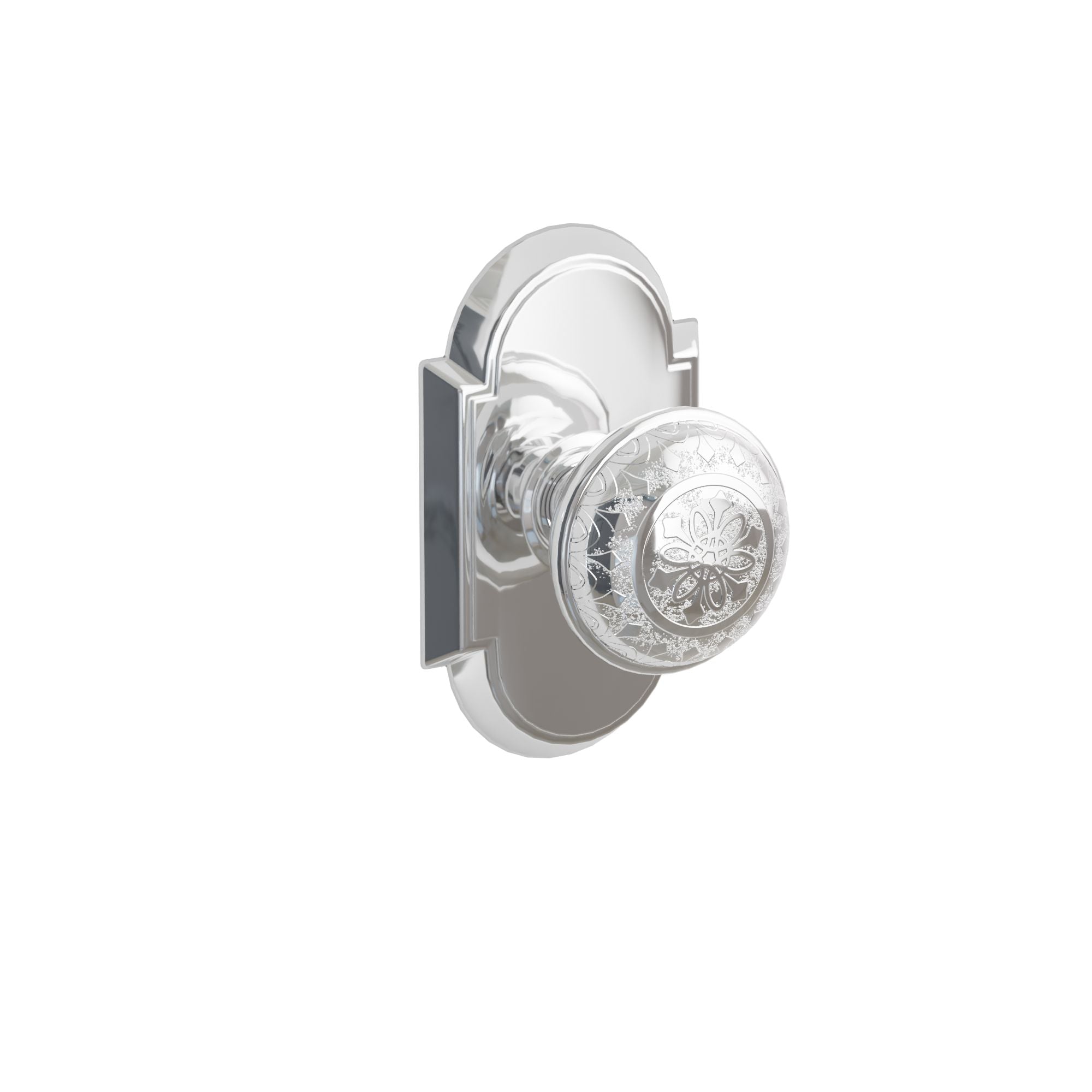 Emtek Concealed Fastener Lancaster Knob Set With #8 Rosette