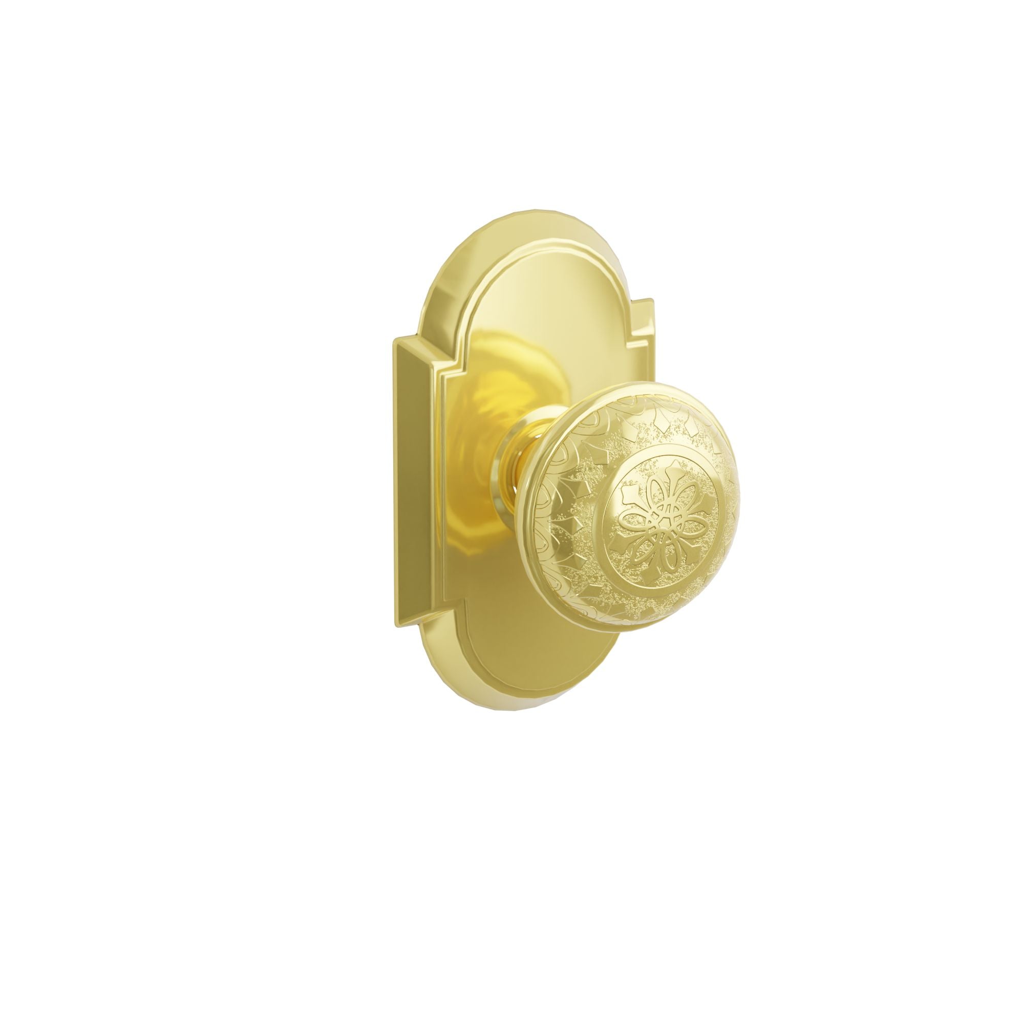 Emtek Lancaster Knob Set with #8 Rosette