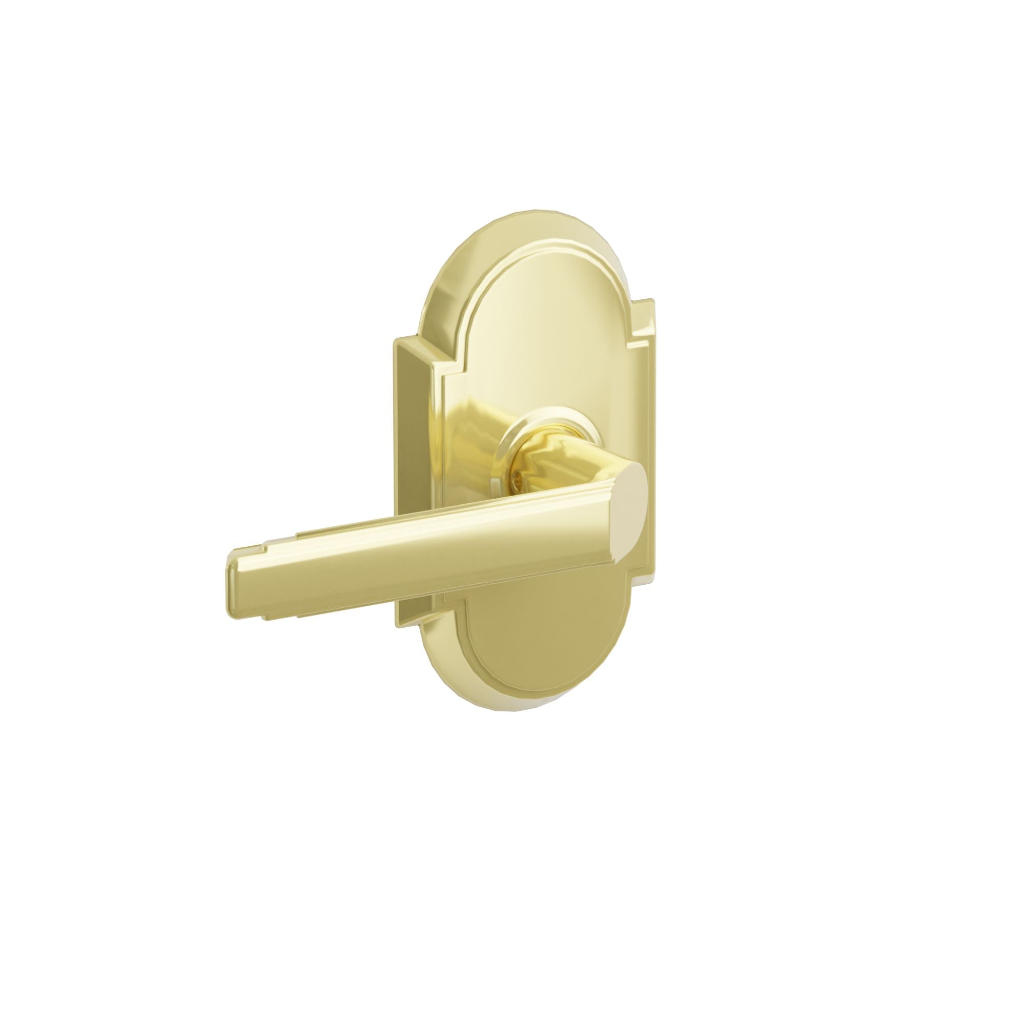 Emtek Concealed Fastener Milano Lever Set with #8 Rosette