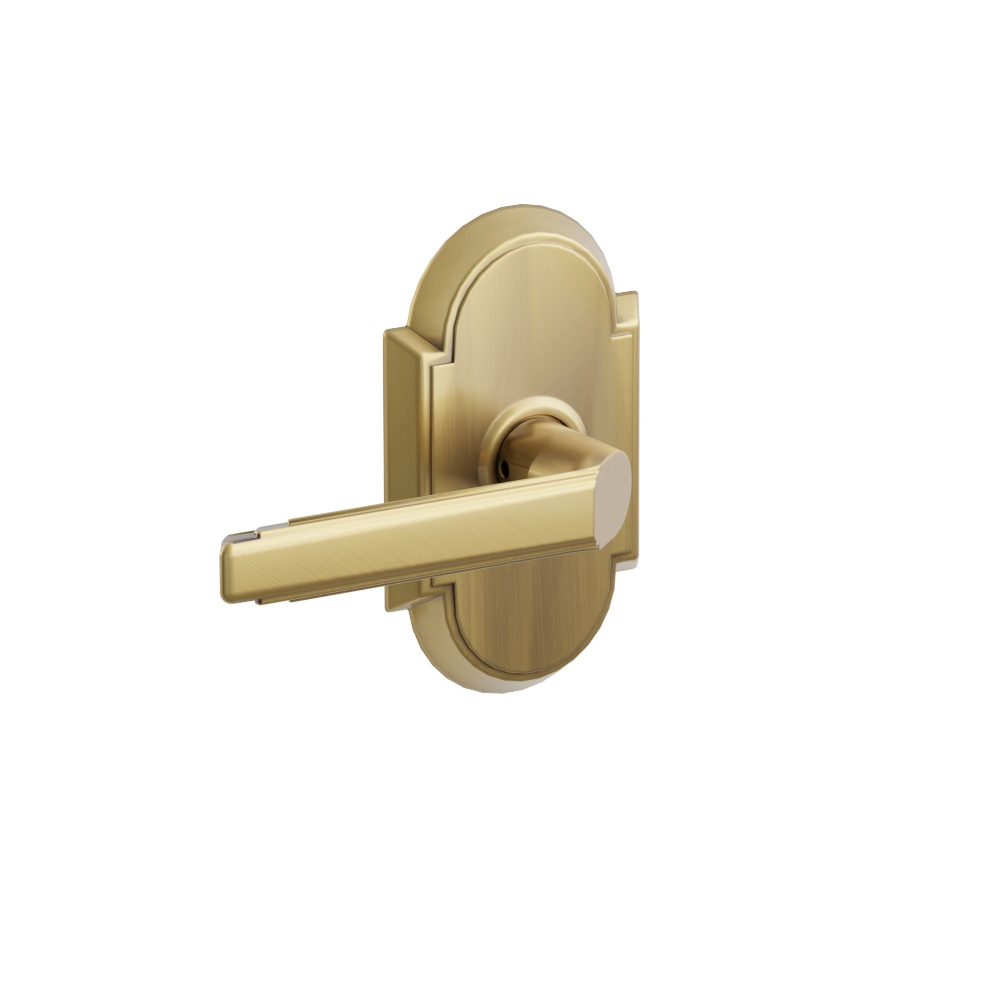 Emtek Concealed Fastener Milano Lever Set with #8 Rosette