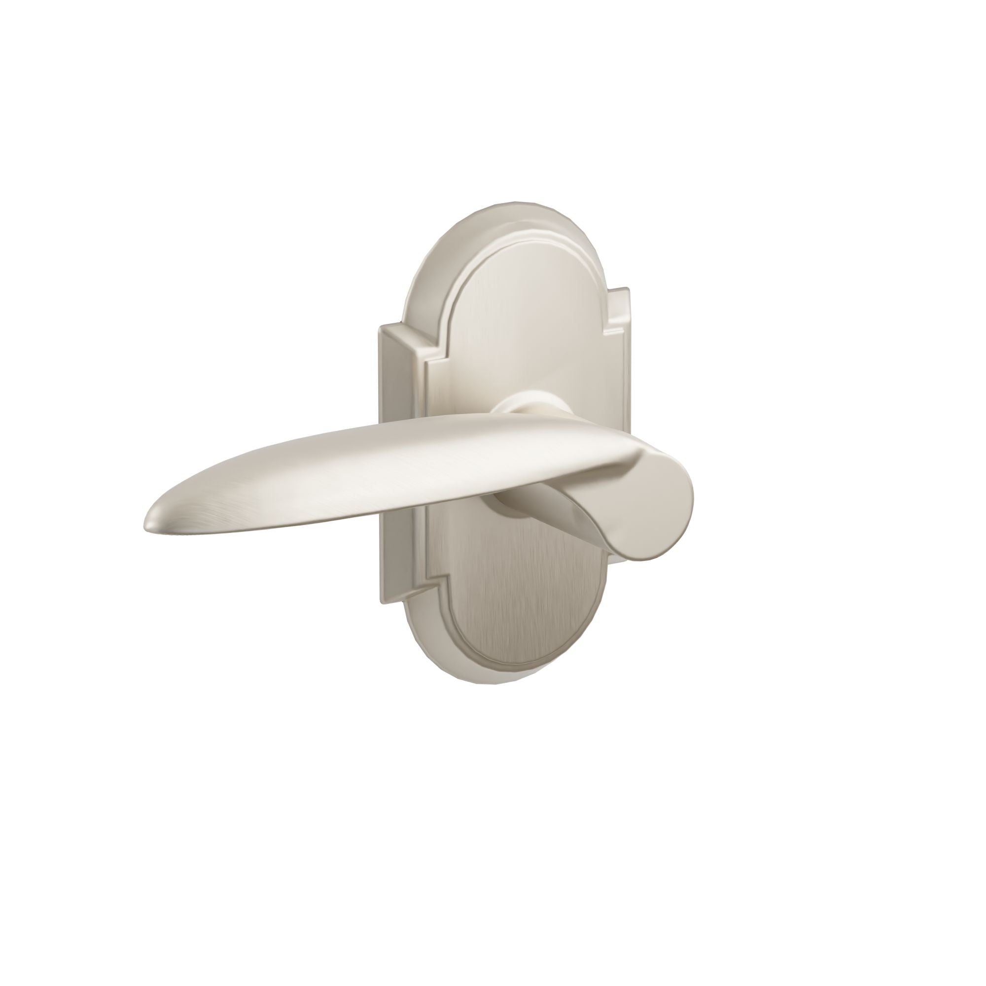 Emtek Concealed Fastener Mercury Lever Set With #8 Rosette