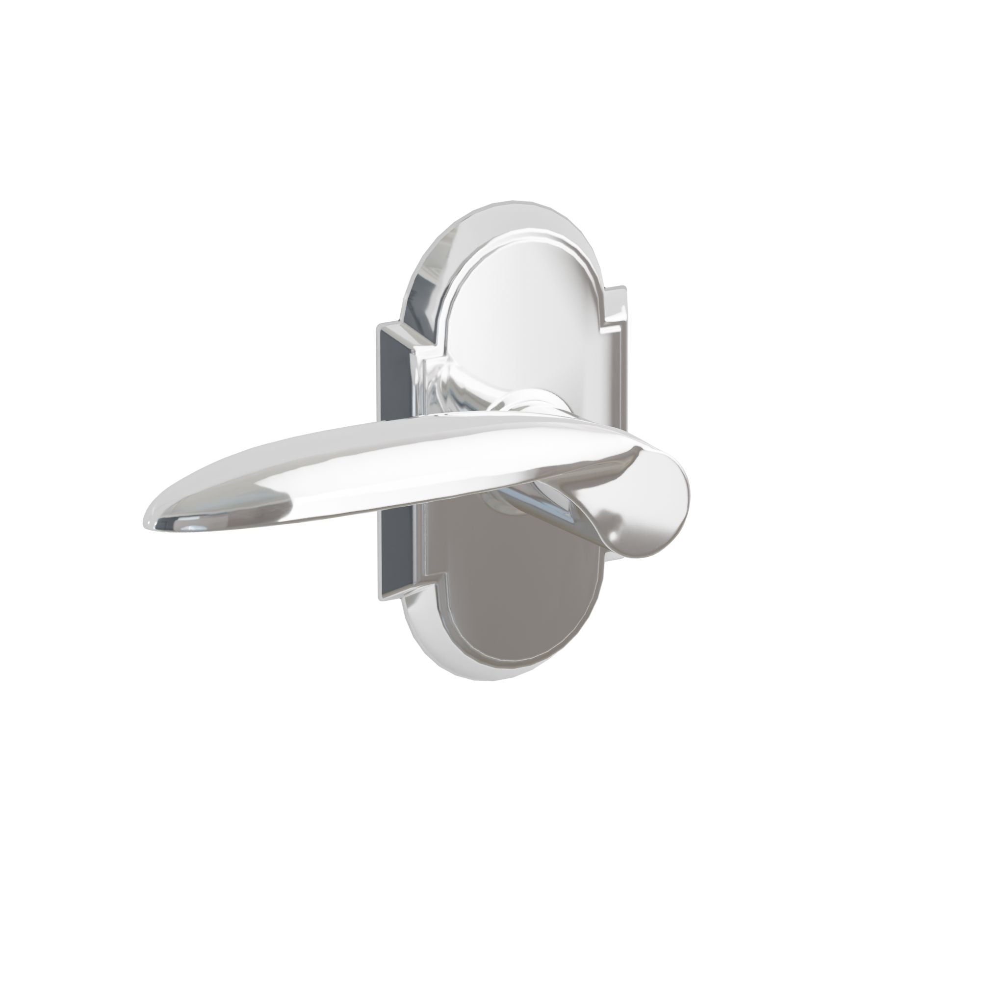 Emtek Concealed Fastener Mercury Lever Set With #8 Rosette