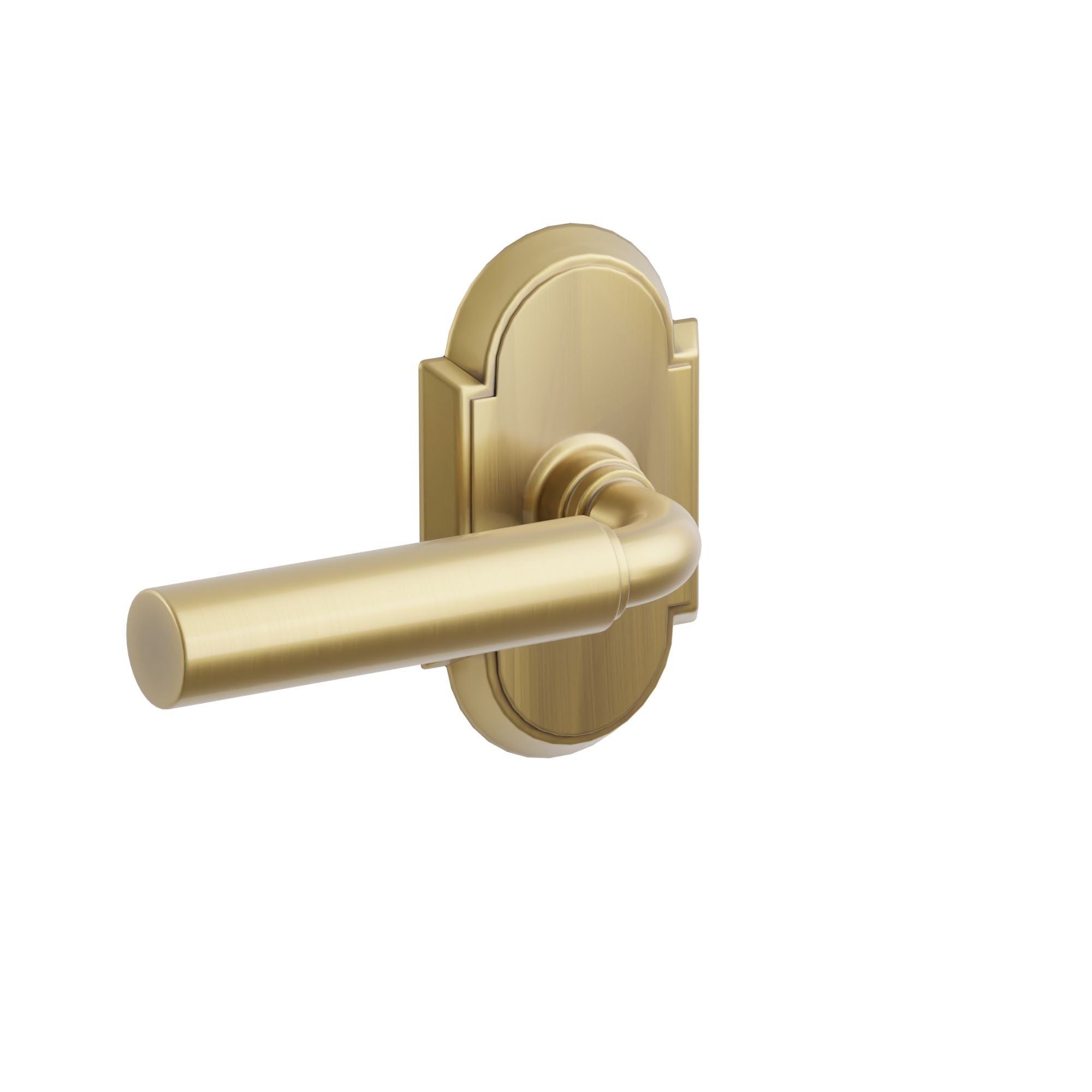 Emtek Concealed Fastener Manning Lever Set with #8 Rosette