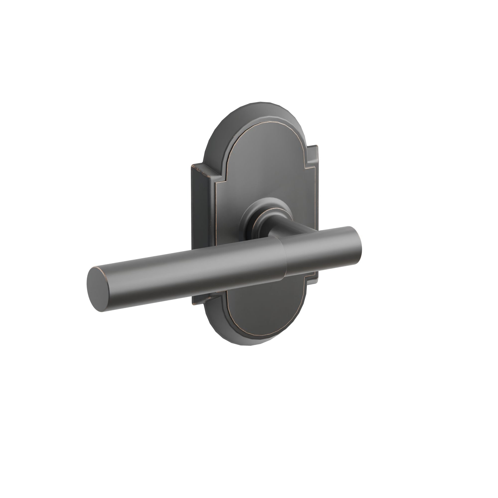 Emtek Concealed Fastener Myles Lever Set With #8 Rosette