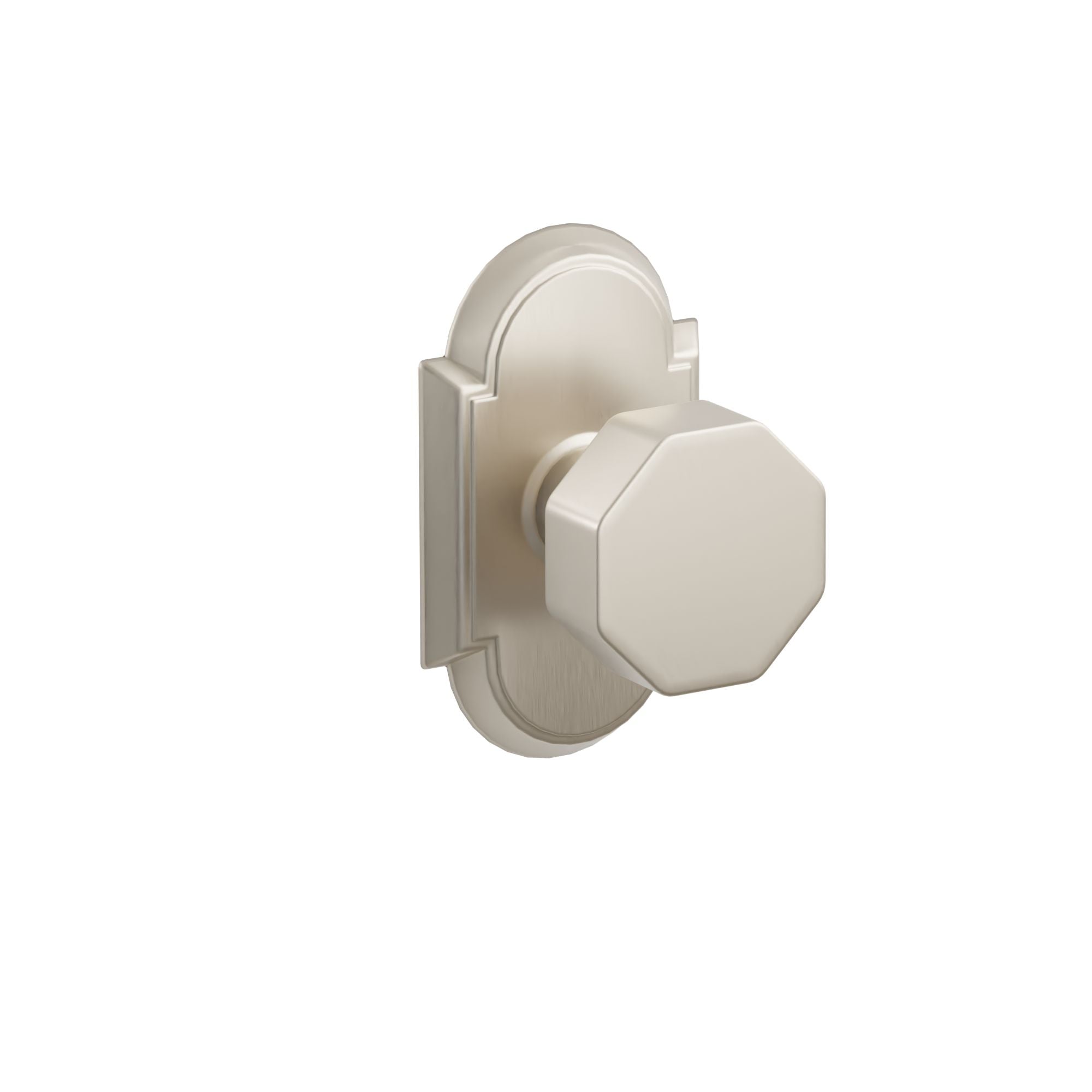 Emtek Concealed Fastener Octagon Knob Set With #8 Rosette