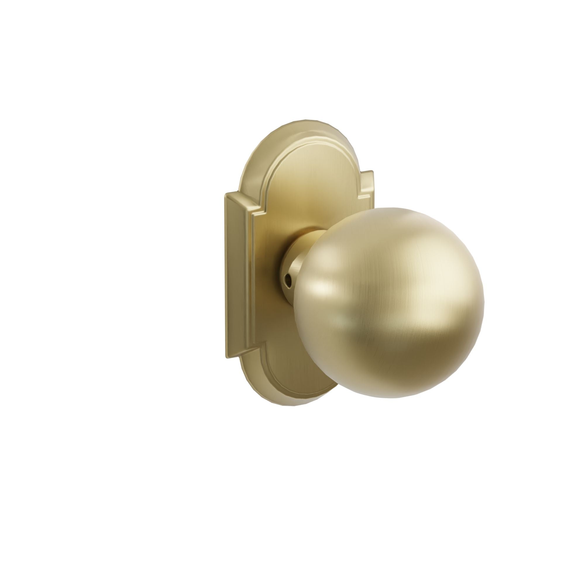 Emtek Orb Knob Set with #8 Rosette