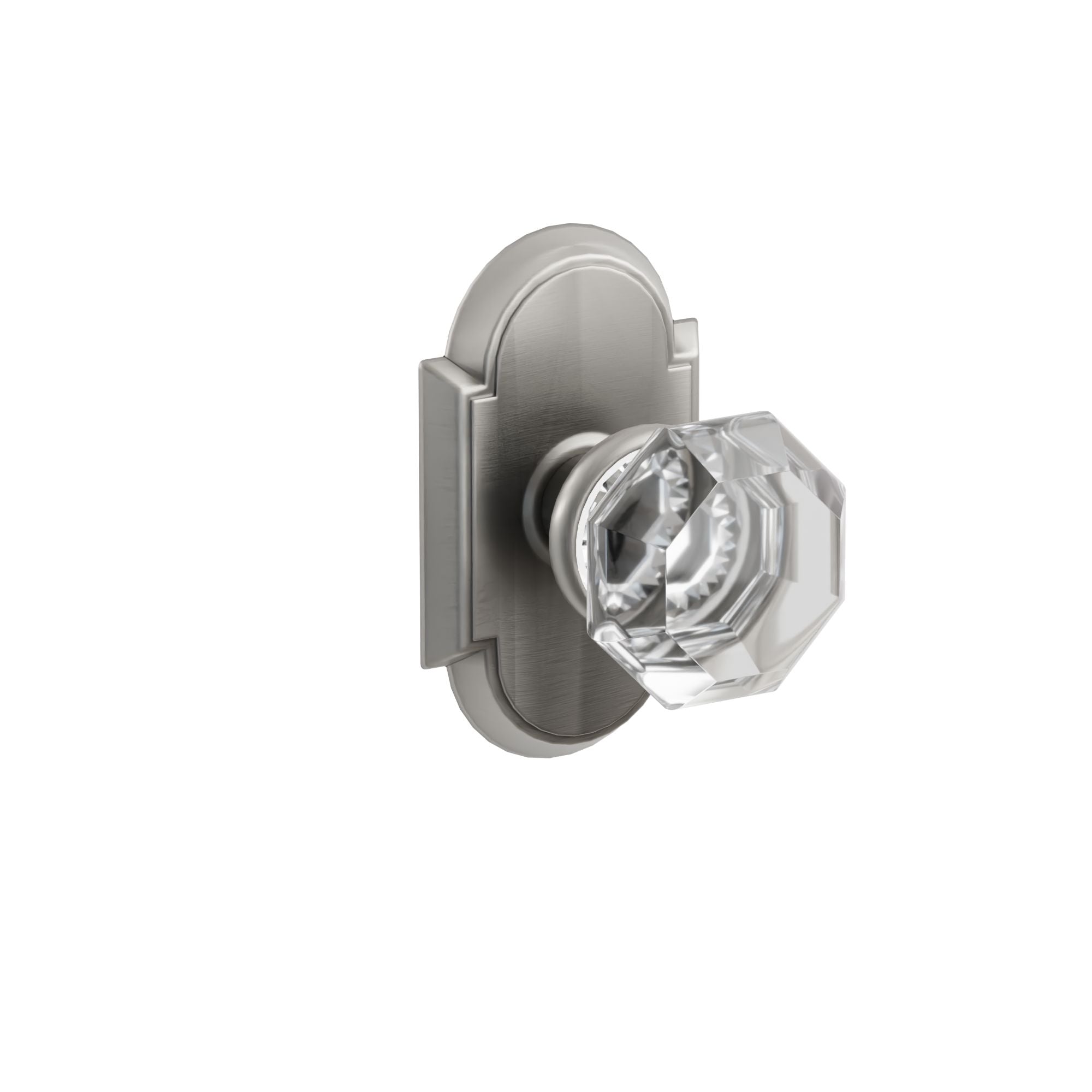 Emtek Concealed Fastener Old Town Knob Set with #8 Rosette