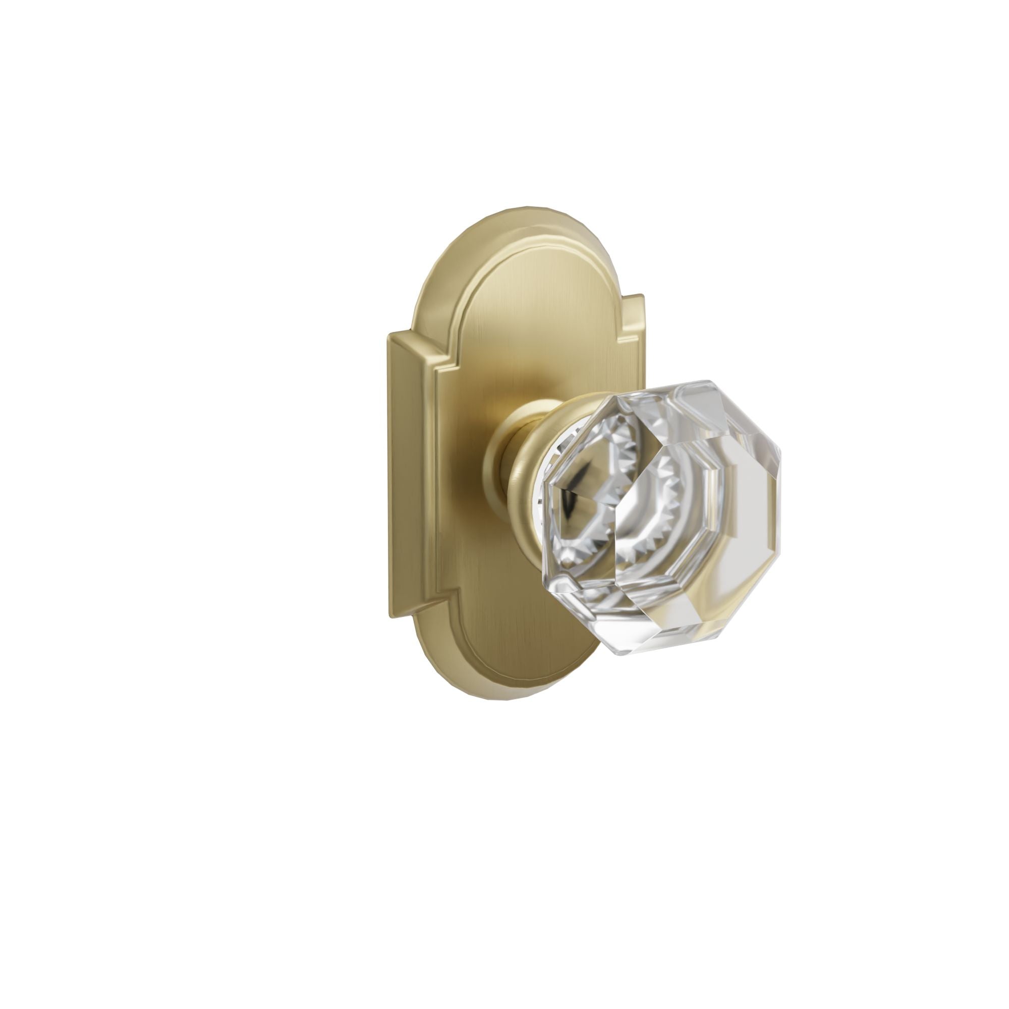 Emtek Concealed Fastener Old Town Knob Set with #8 Rosette