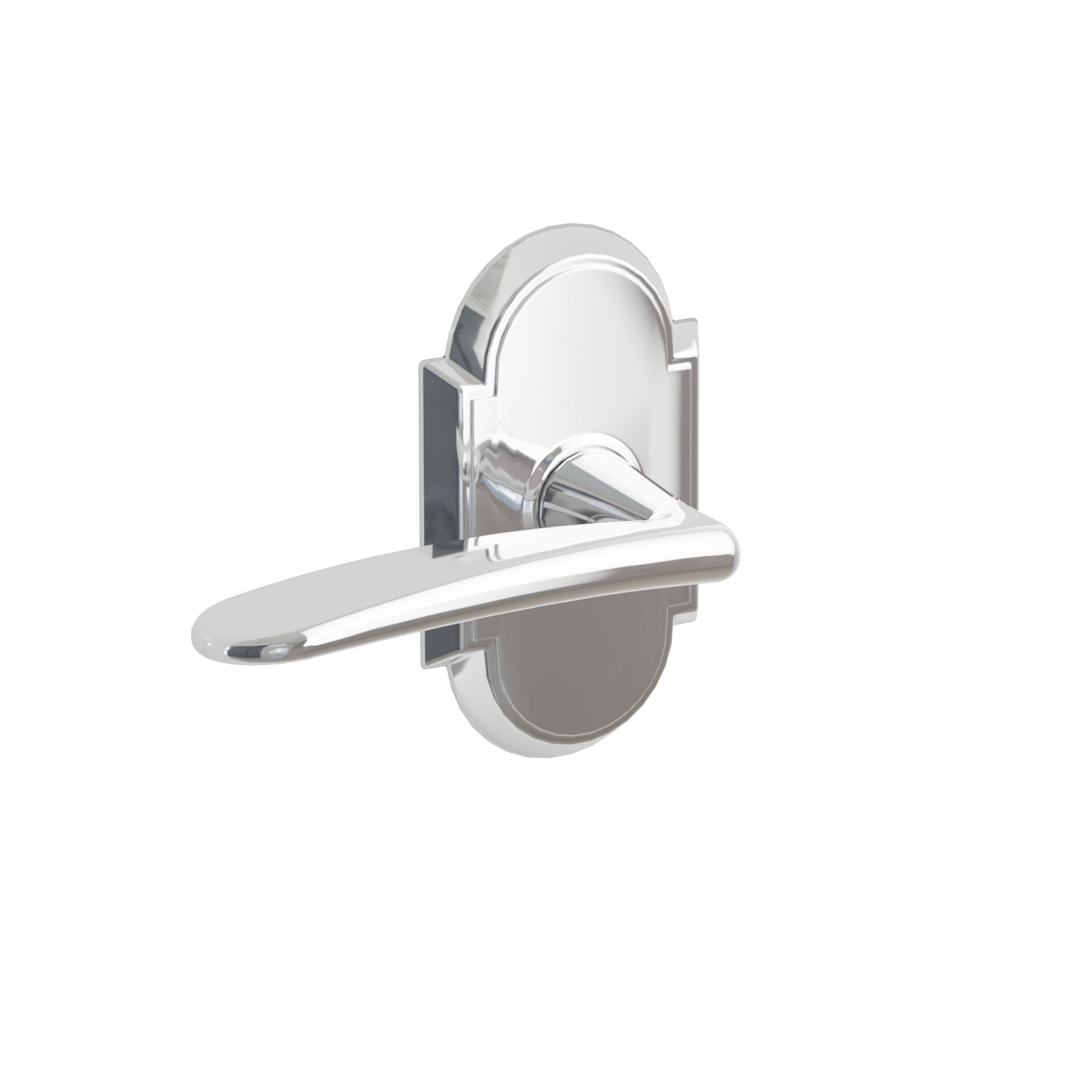 Emtek Poseidon Lever Set with #8 Rosette