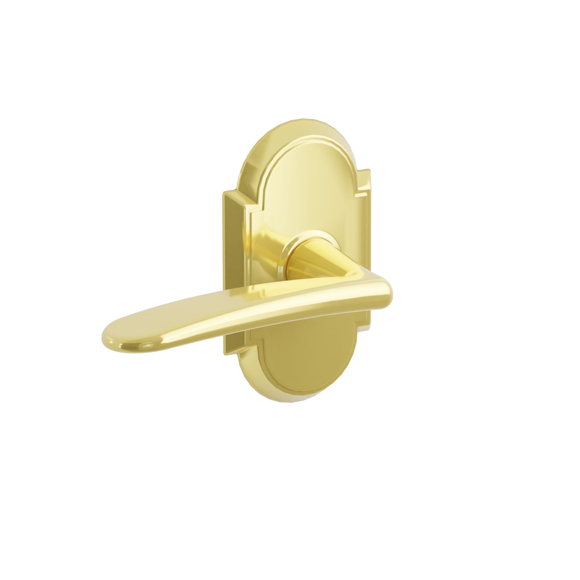 Emtek Poseidon Lever Set with #8 Rosette