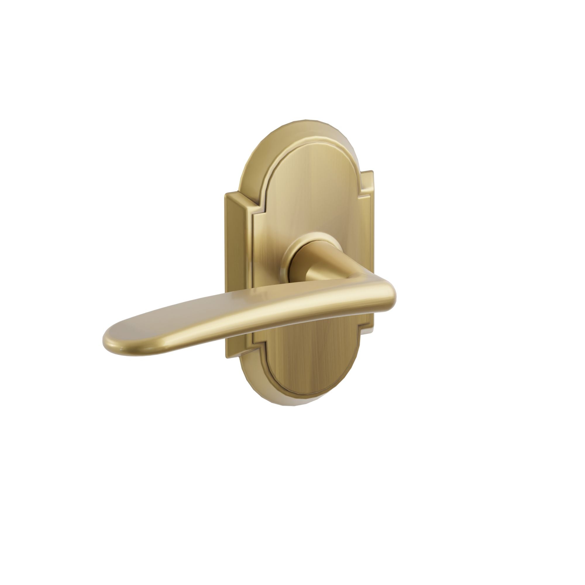 Emtek Poseidon Lever Set with #8 Rosette