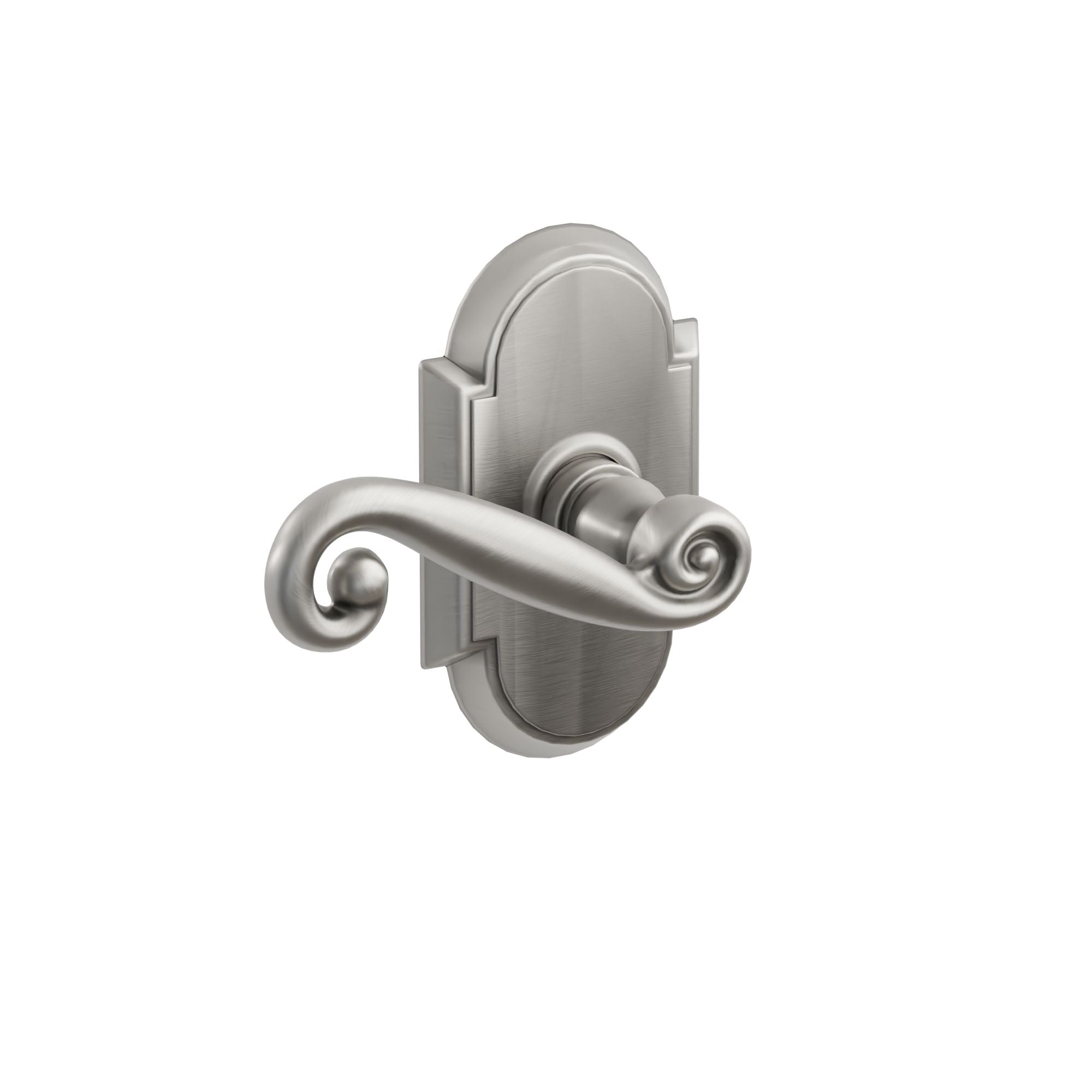 Emtek Rustic Lever Set with #8 Rosette