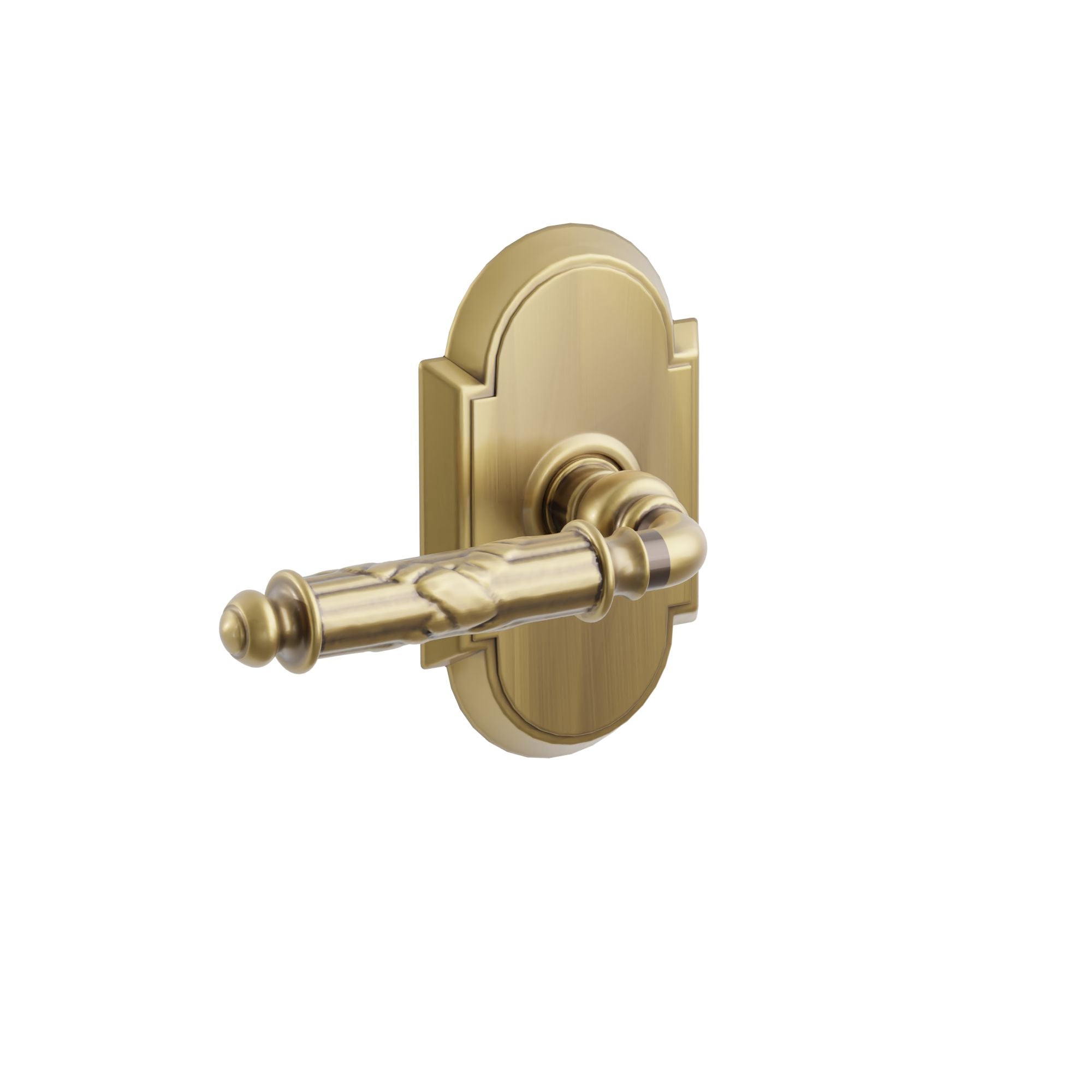 Emtek Ribbon & Reed Lever Set with #8 Rosette