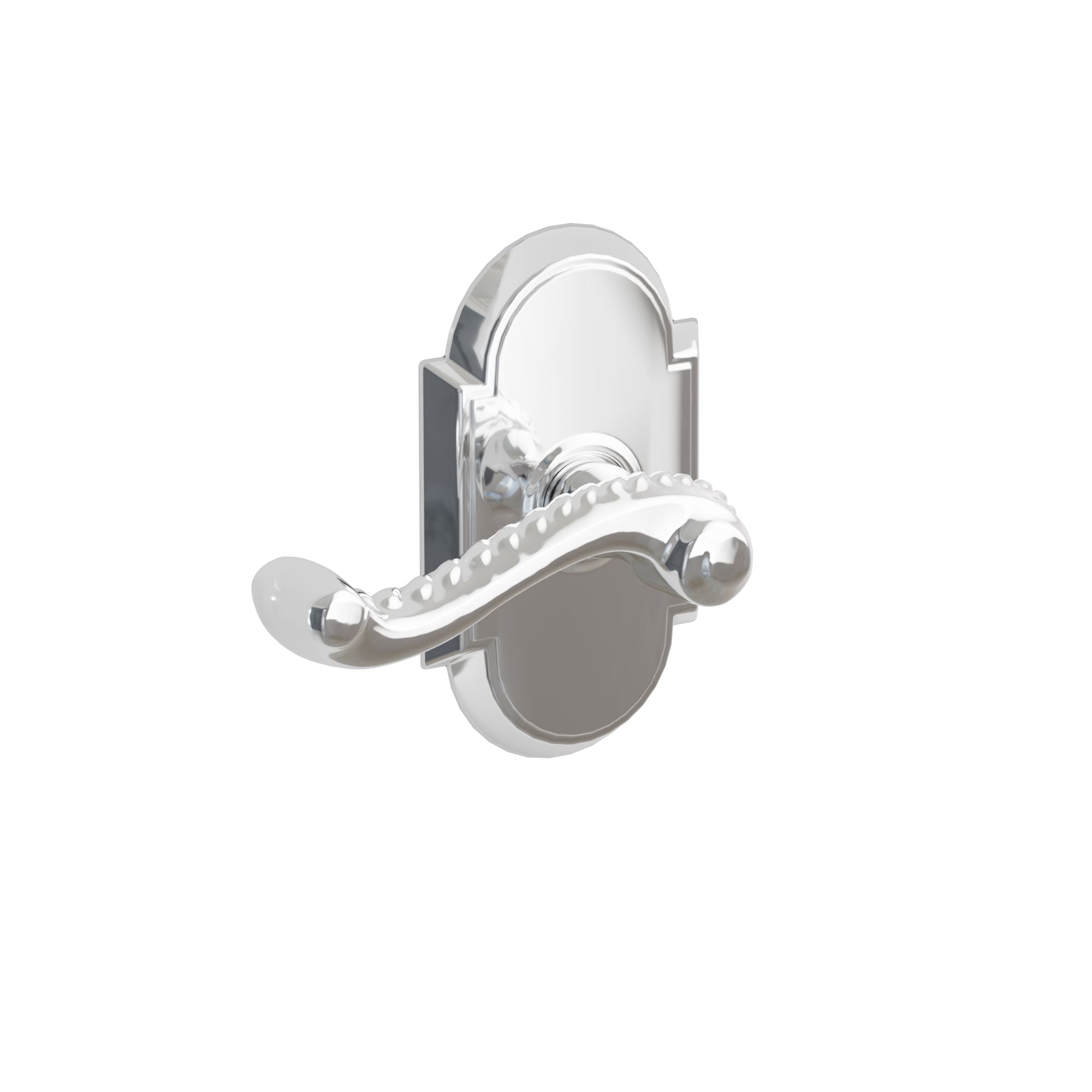 Emtek Concealed Fastener Rope Lever Set with #8 Rosette