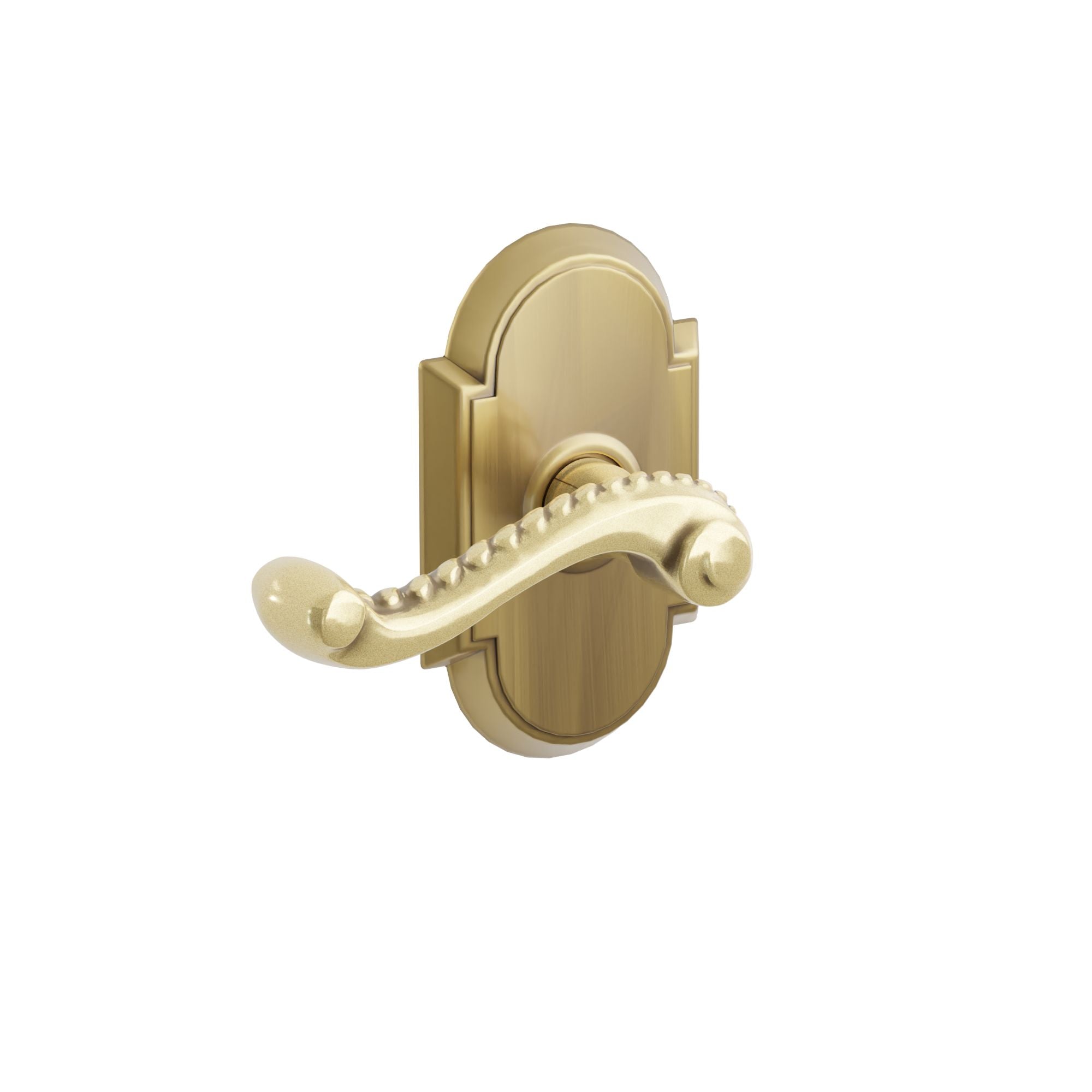 Emtek Rope Lever Set with #8 Rosette