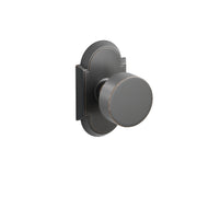 Emtek Round Knob Set with #8 Rosette