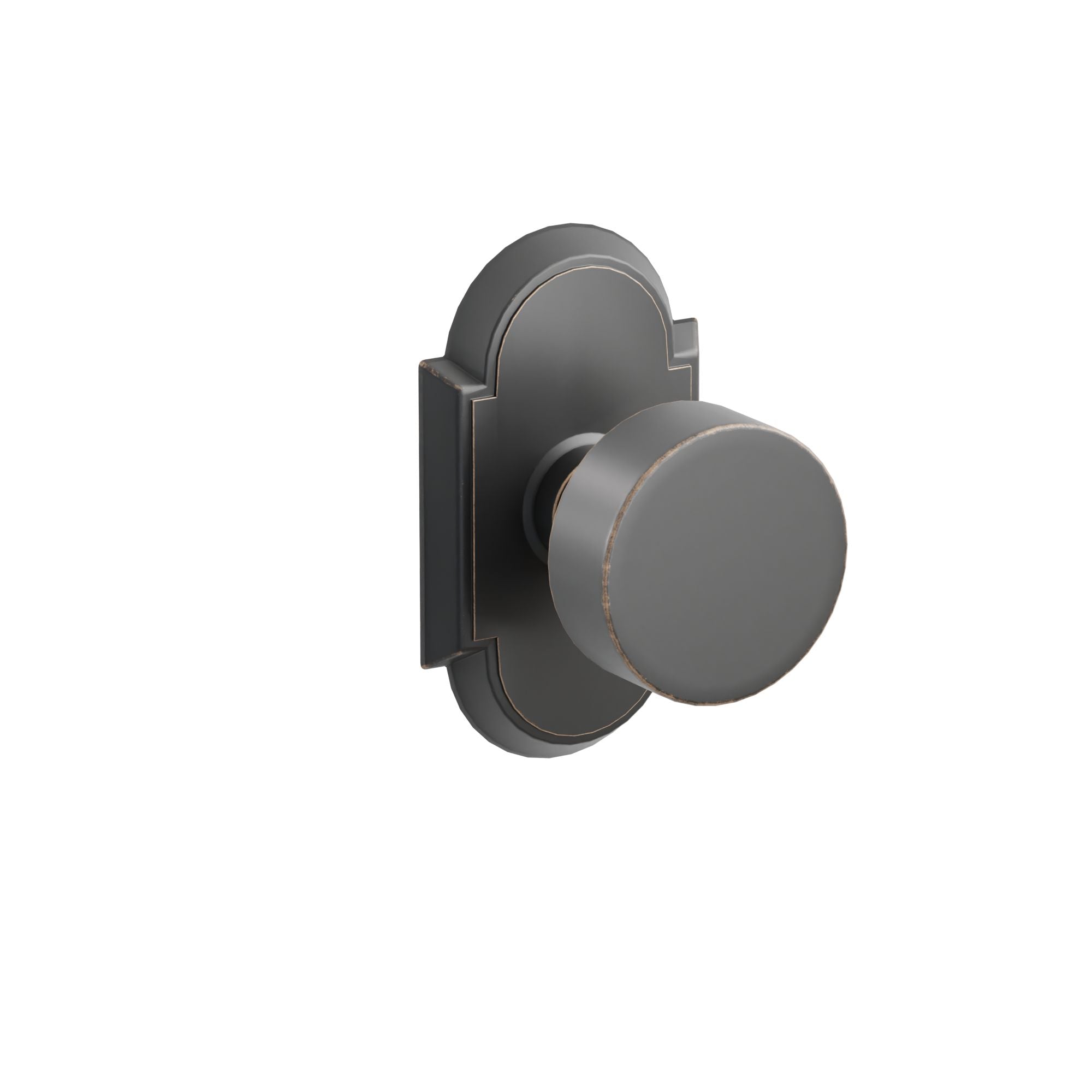 Emtek Concealed Fastener Round Knob Set With #8 Rosette