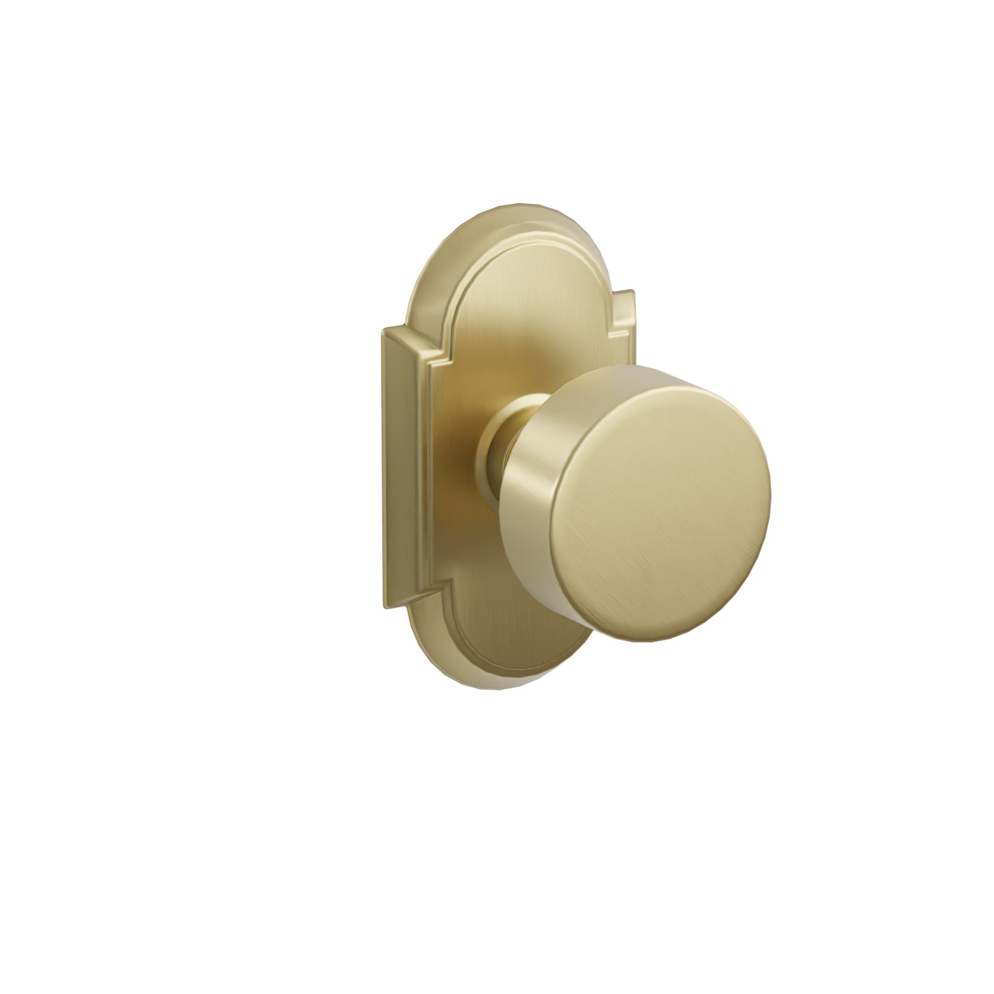 Emtek Concealed Fastener Round Knob Set With #8 Rosette