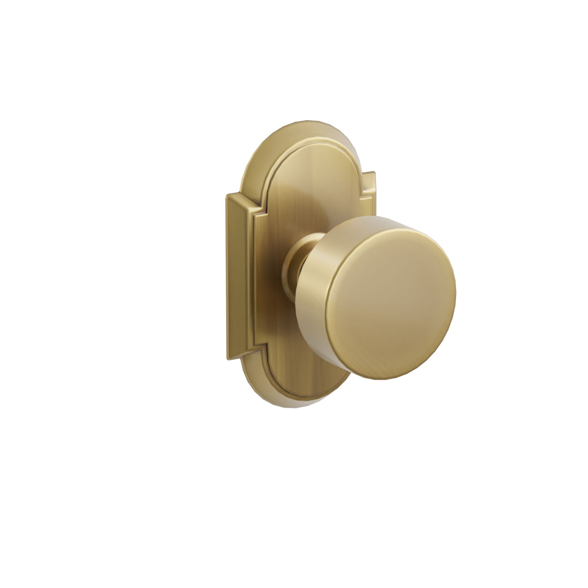 Emtek Concealed Fastener Round Knob Set With #8 Rosette