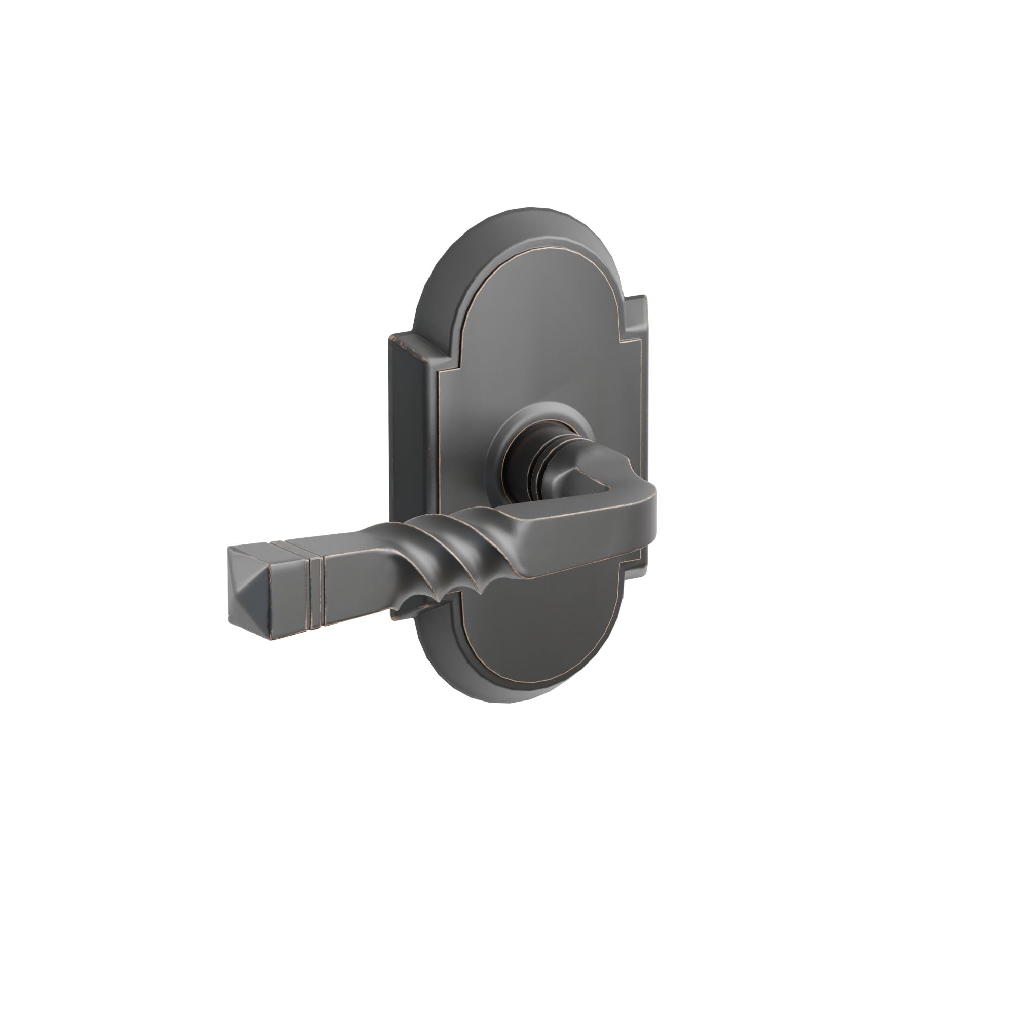 Emtek Concealed Fastener Santa Fe Lever Set With #8 Rosette