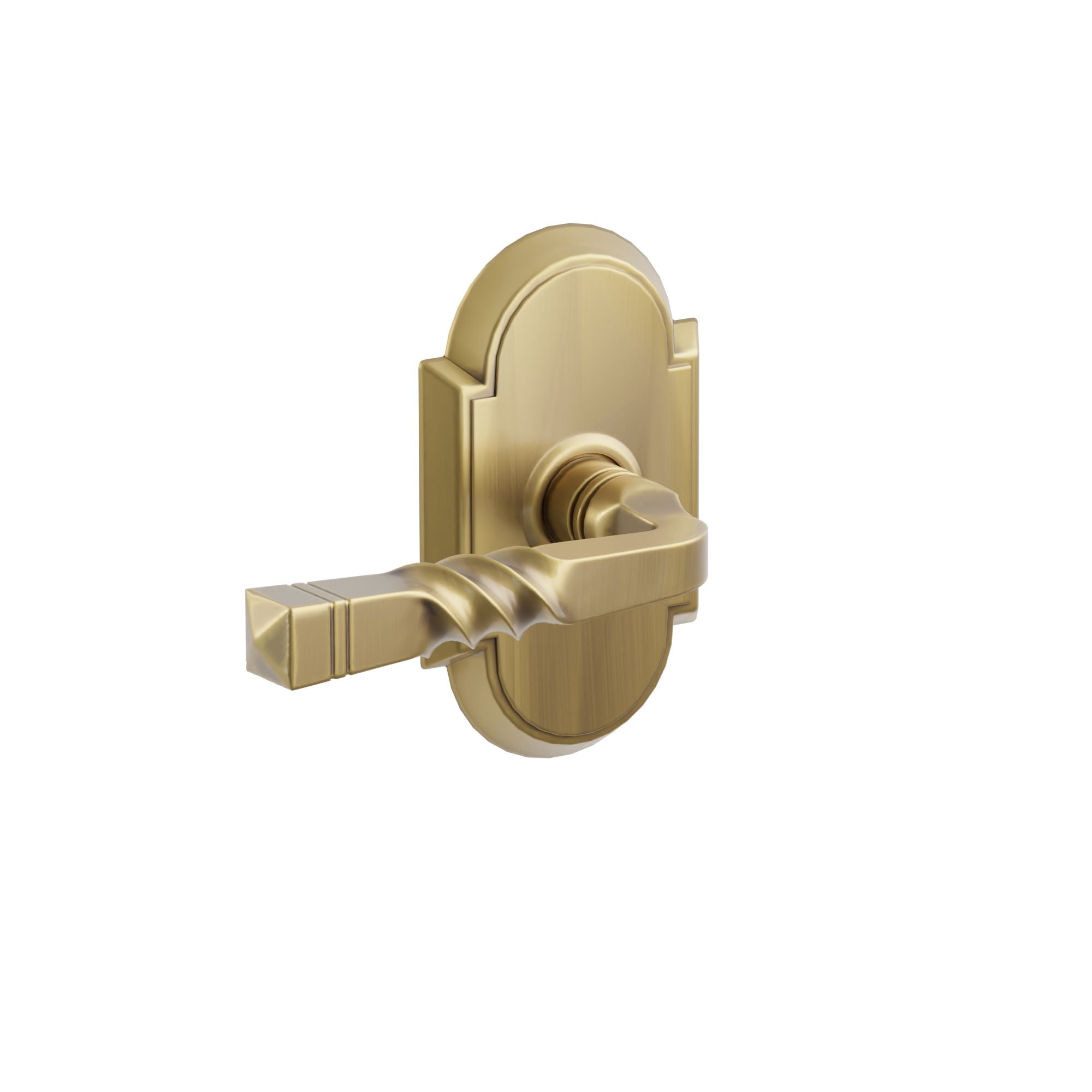 Emtek Concealed Fastener Santa Fe Lever Set With #8 Rosette