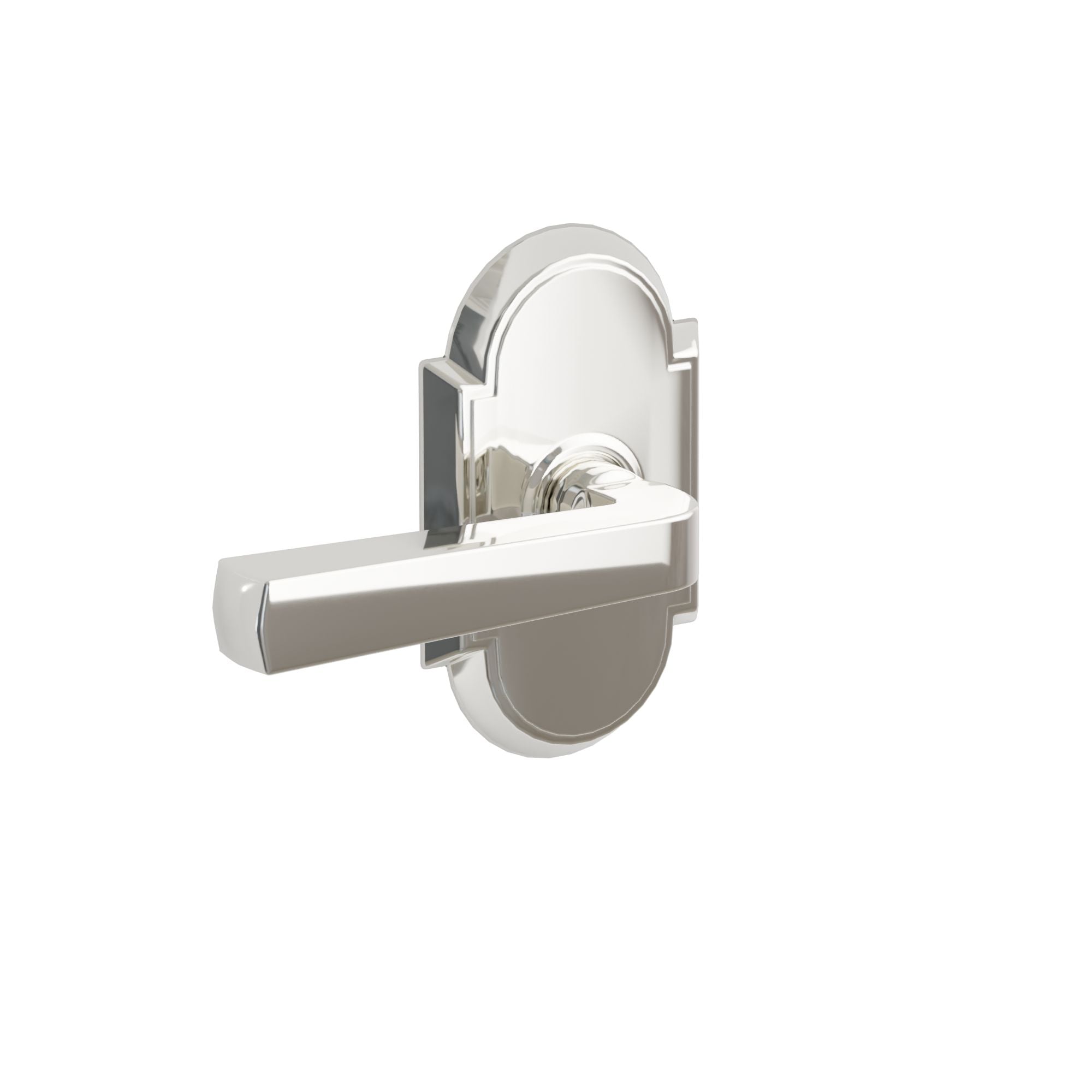 Emtek Santa Fe Lever Set with #8 Rosette