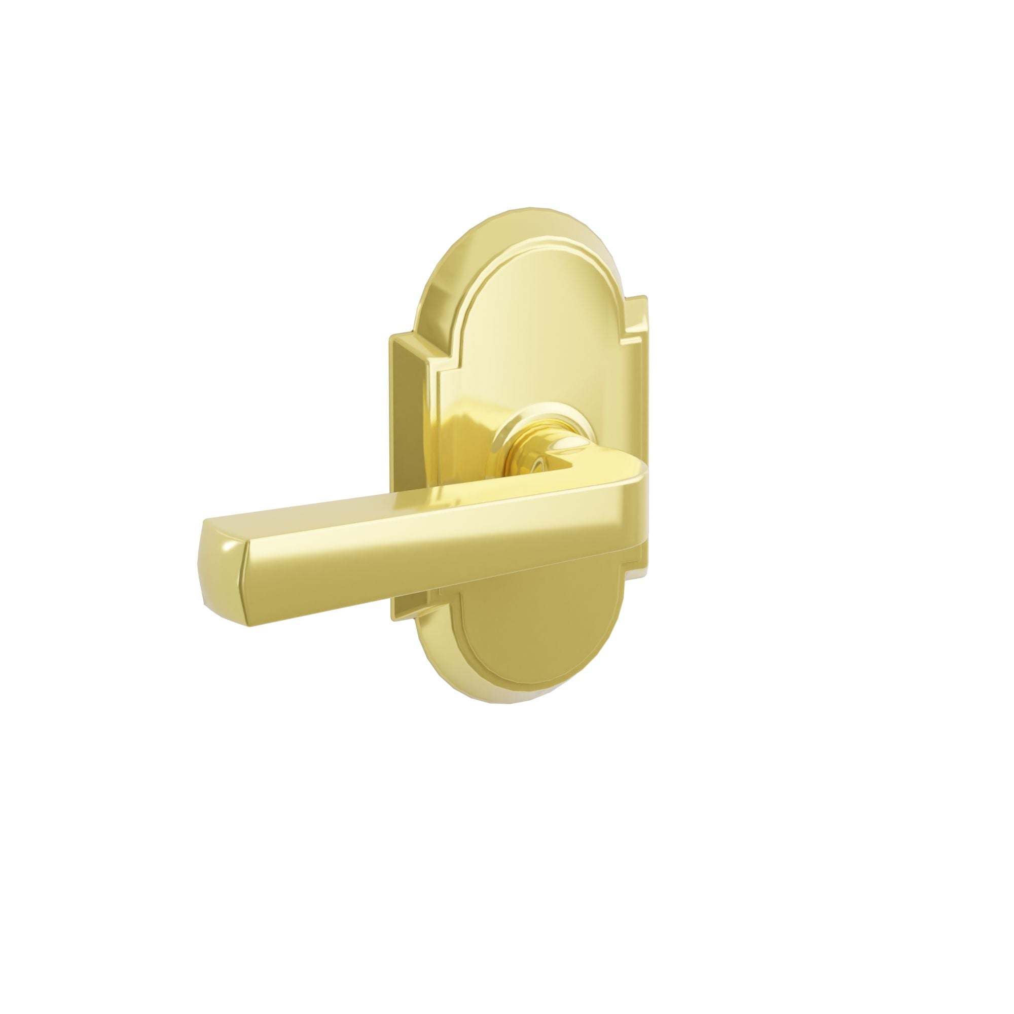 Emtek Santa Fe Lever Set with #8 Rosette