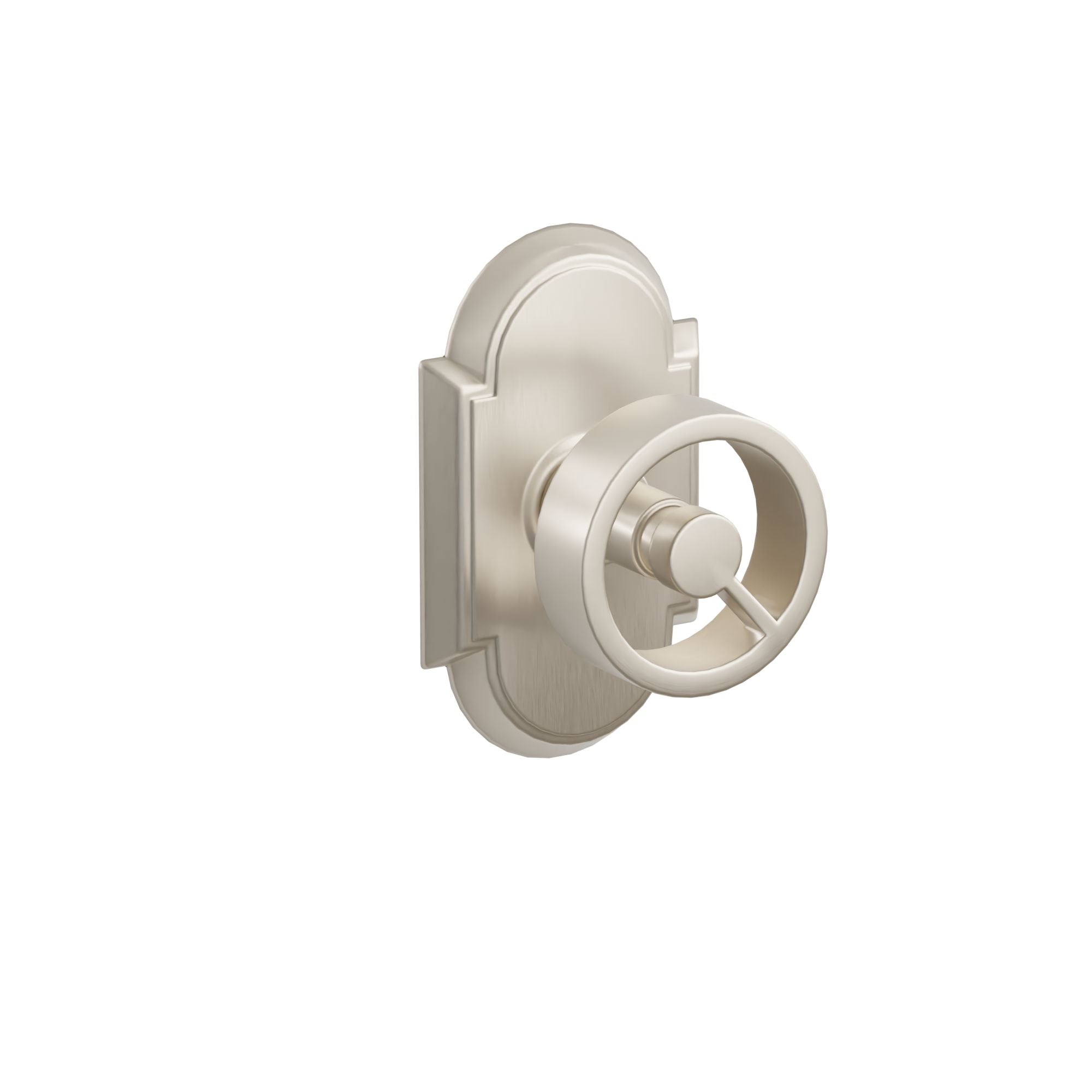 Emtek Concealed Fastener Spoke Knob Set With #8 Rosette