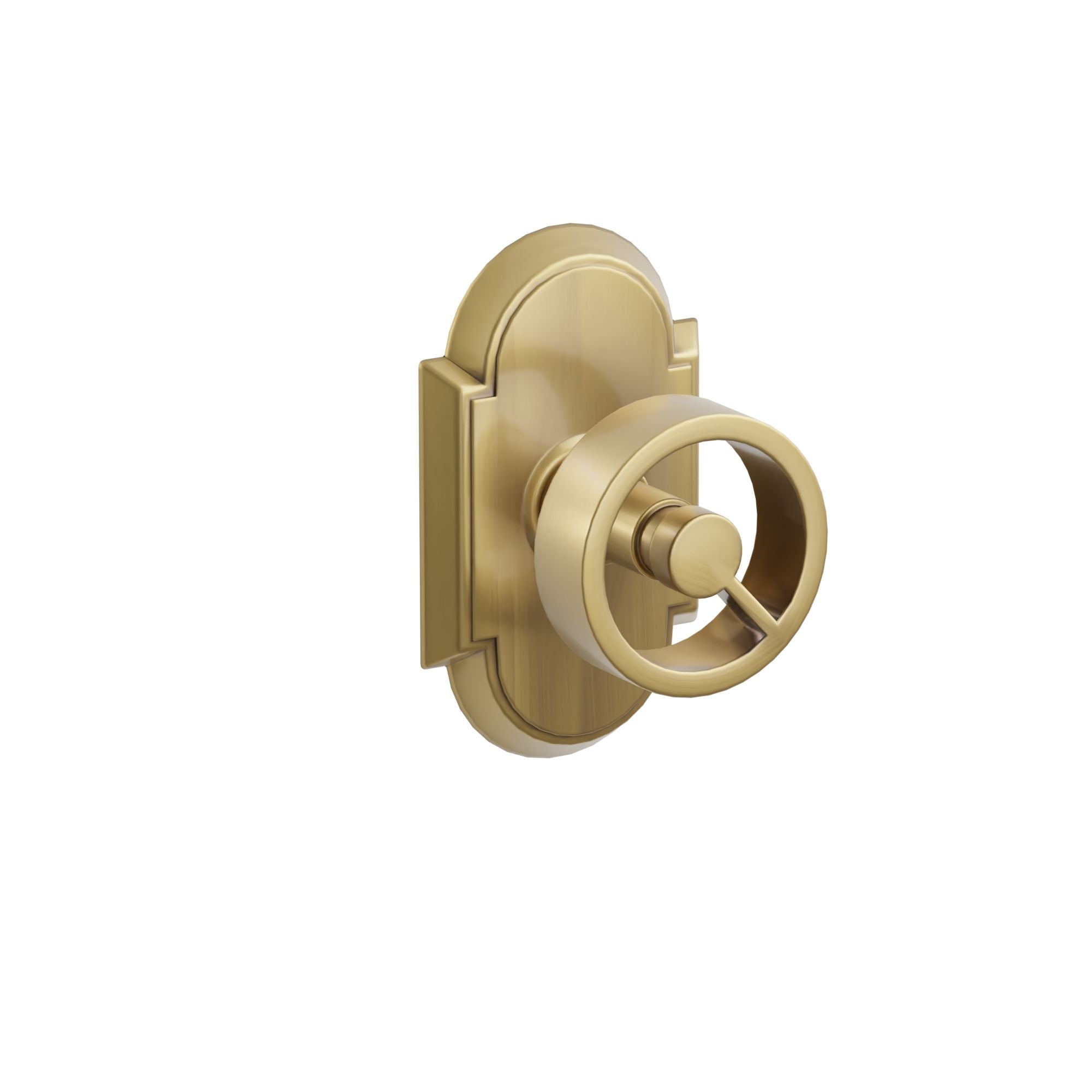 Emtek Spoke Knob Set with #8 Rosette