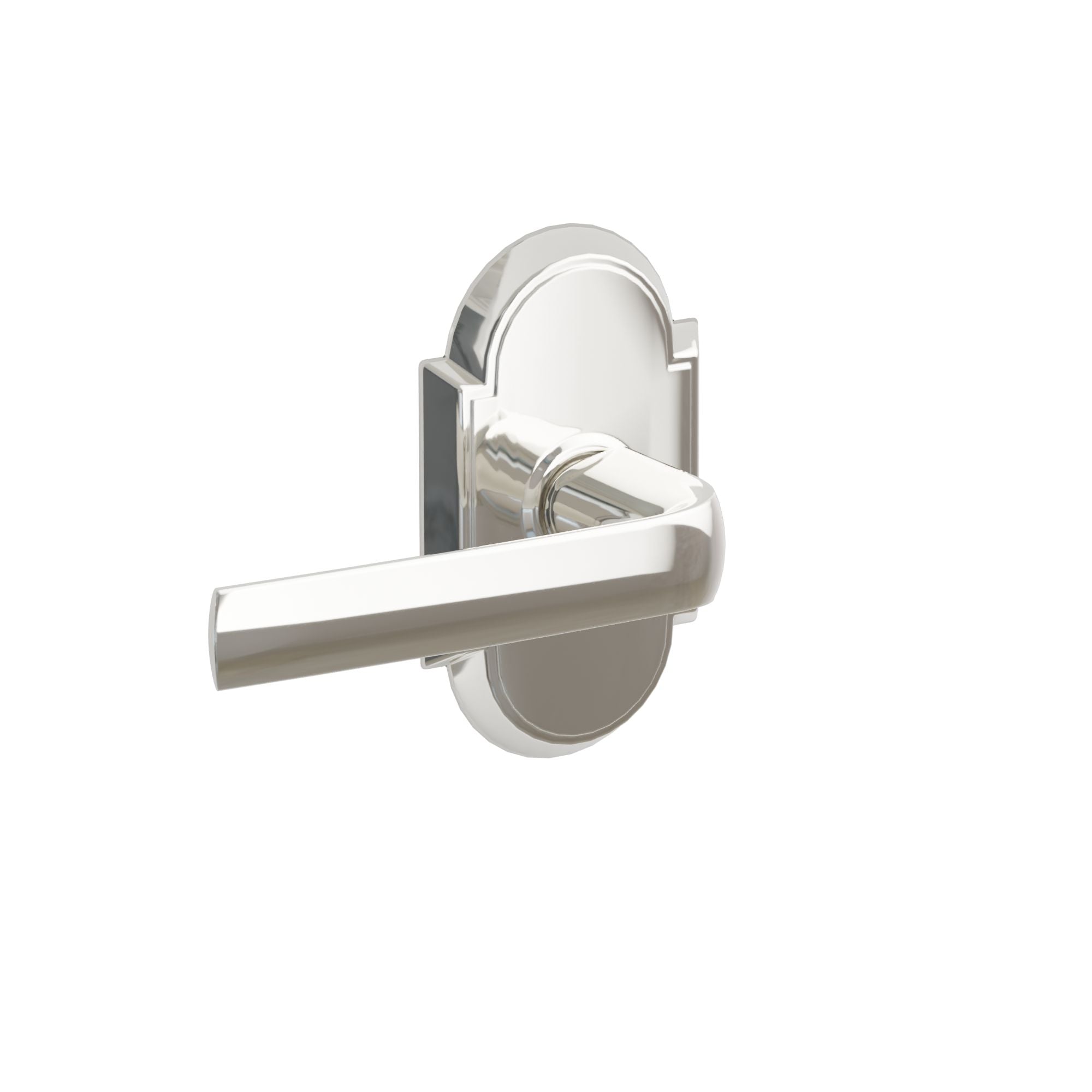 Emtek Concealed Fastener Spencer Lever Set With #8 Rosette