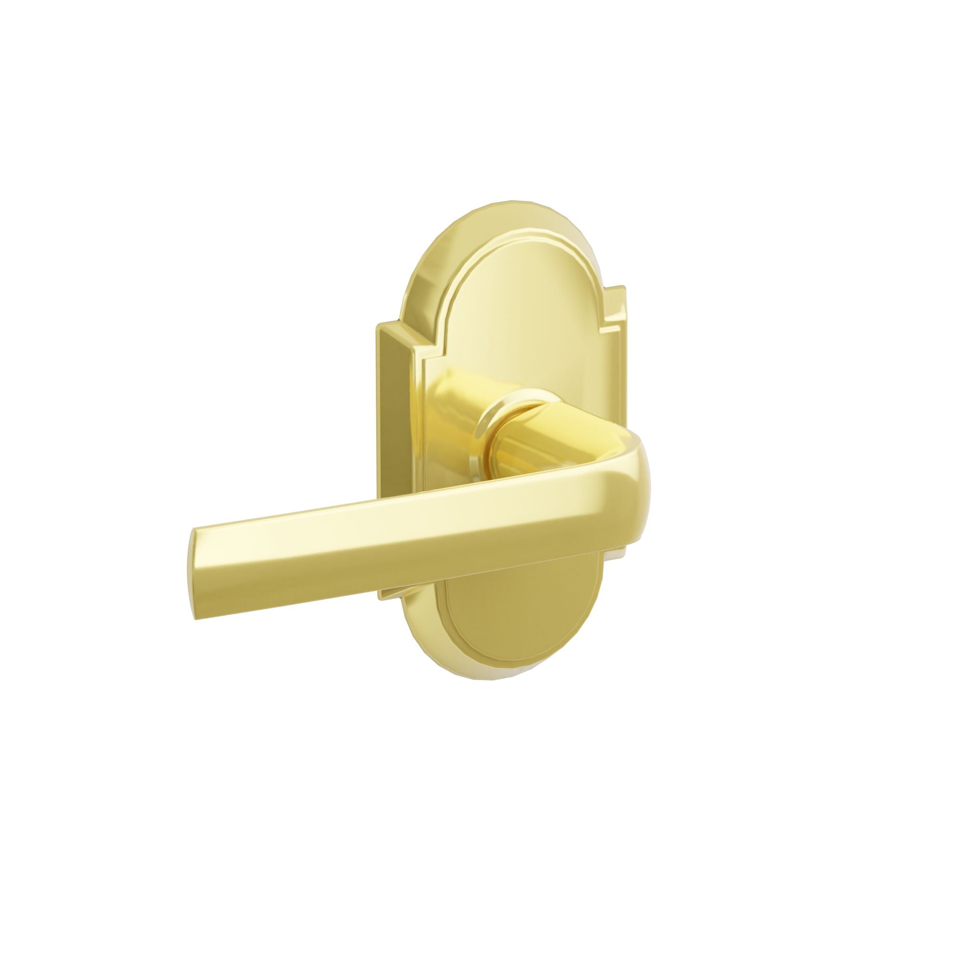 Emtek Concealed Fastener Spencer Lever Set With #8 Rosette