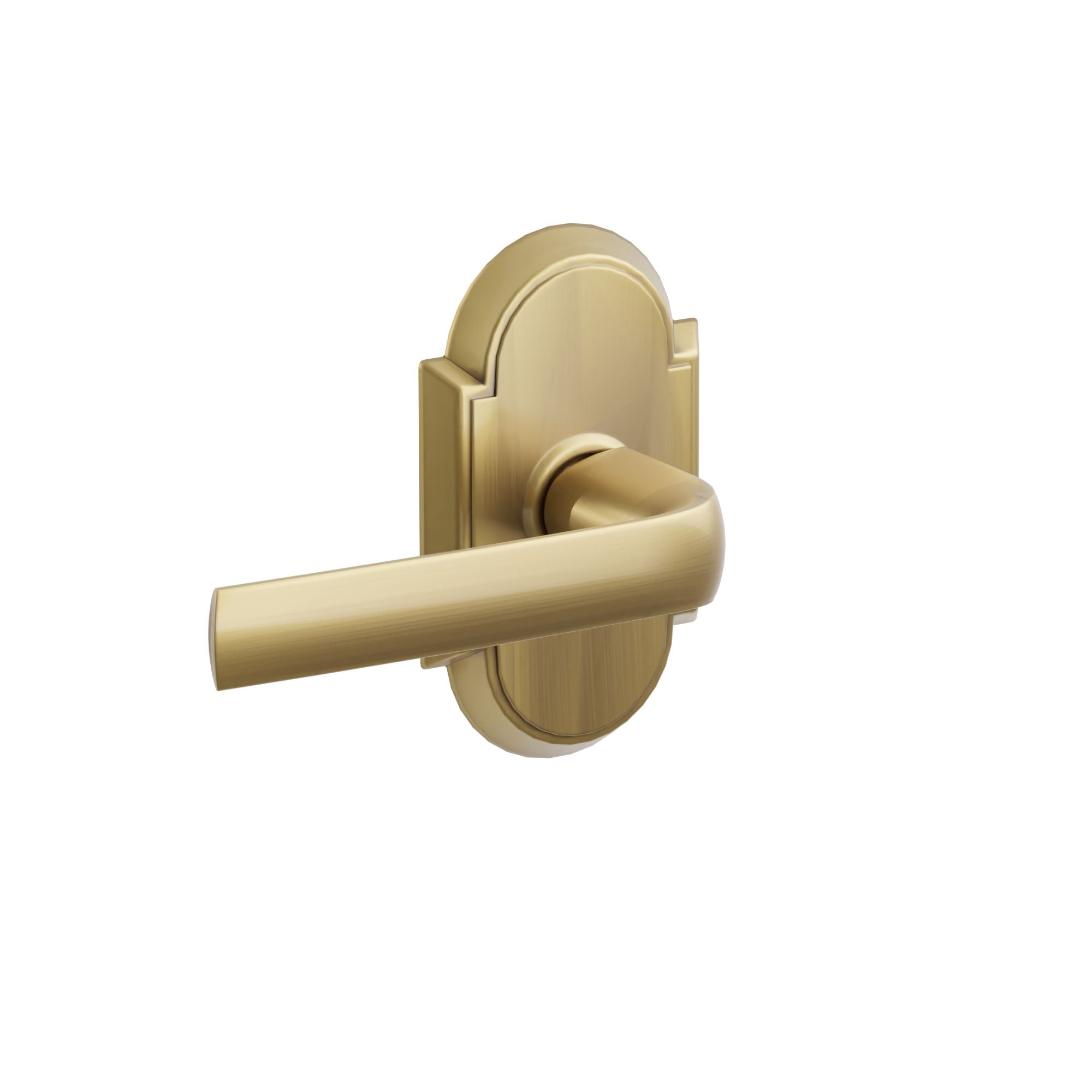 Emtek Concealed Fastener Spencer Lever Set With #8 Rosette