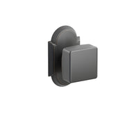 Emtek Square Knob Set with #8 Rosette