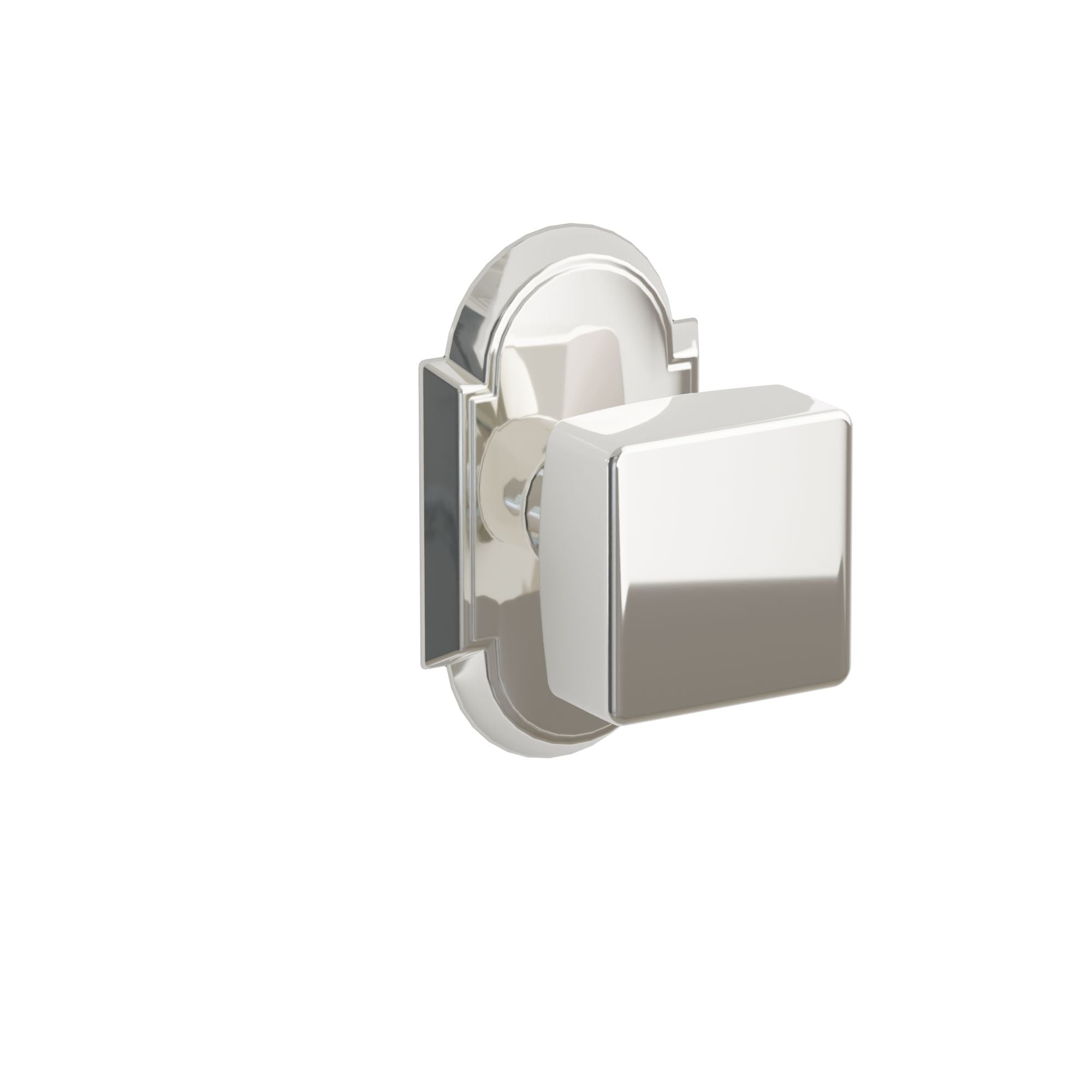 Emtek Square Knob Set with #8 Rosette