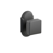 Emtek Concealed Fastener Square Knob Set With #8 Rosette