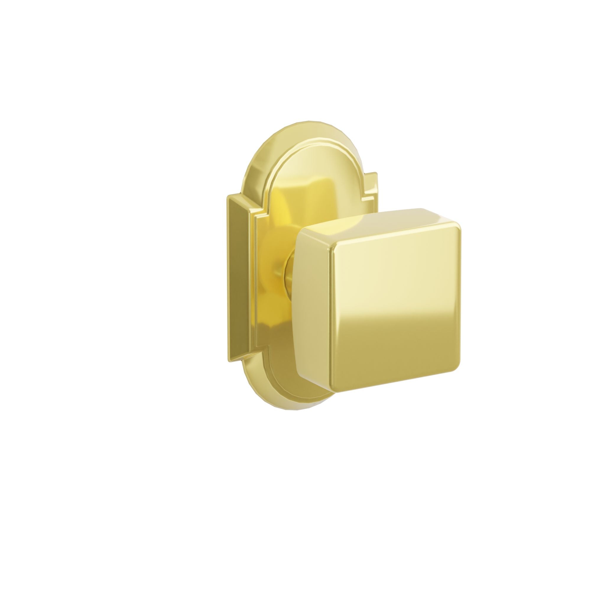 Emtek Square Knob Set with #8 Rosette