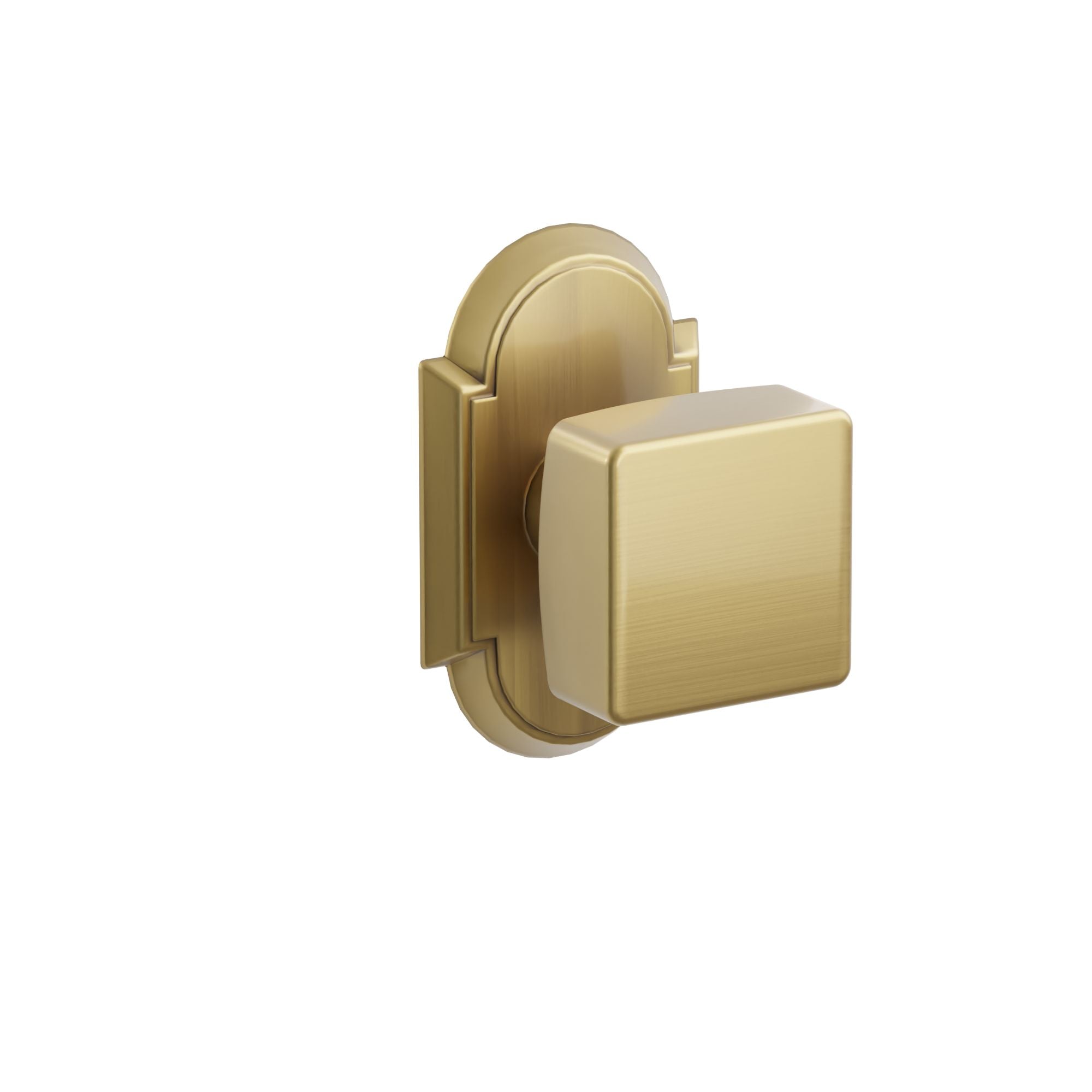 Emtek Concealed Fastener Square Knob Set With #8 Rosette