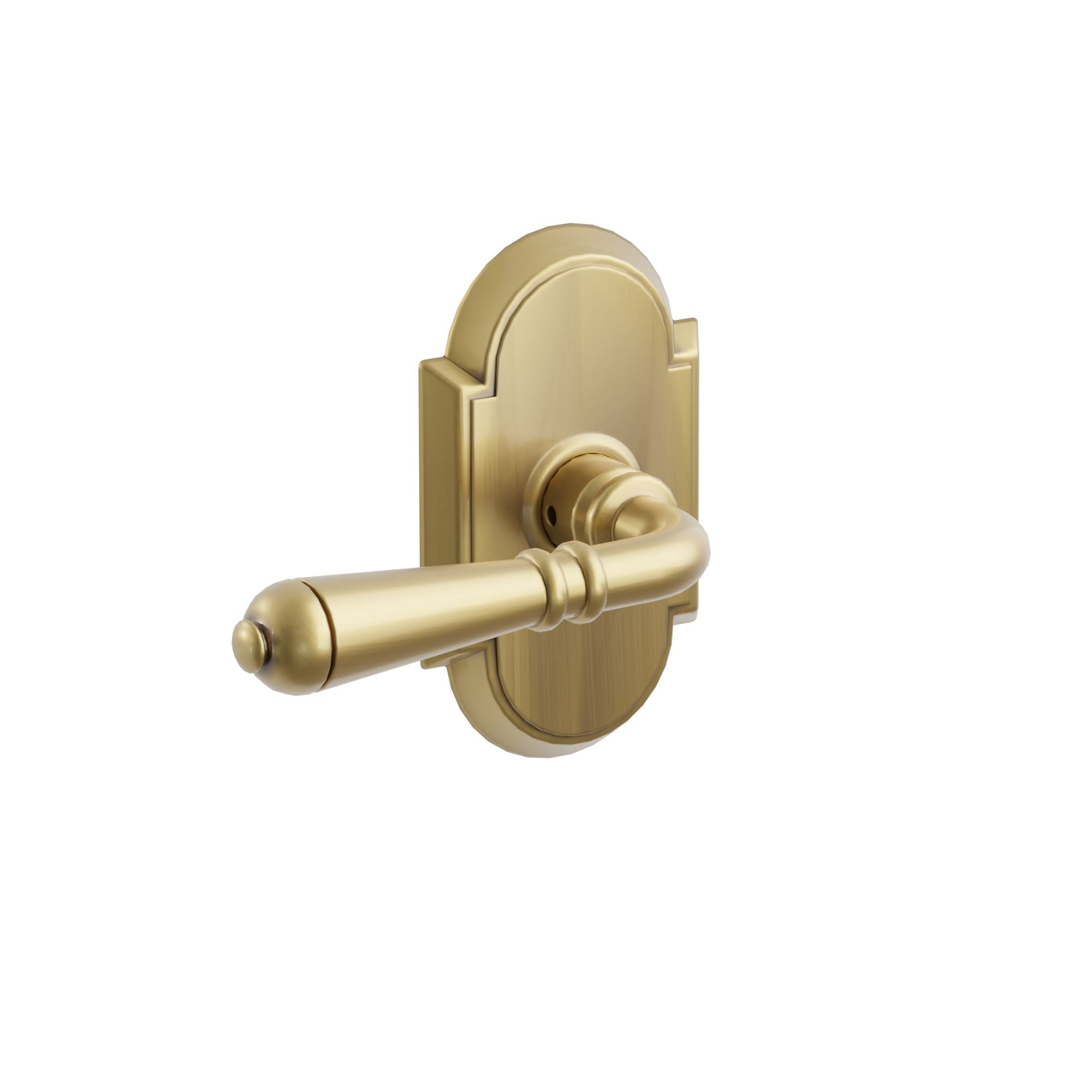 Emtek Concealed Fastener Turino Lever Set with #8 Rosette