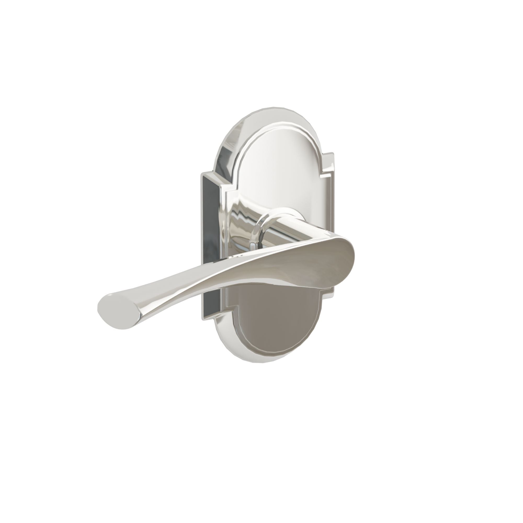 Emtek Concealed Fastener Triton Lever Set With #8 Rosette