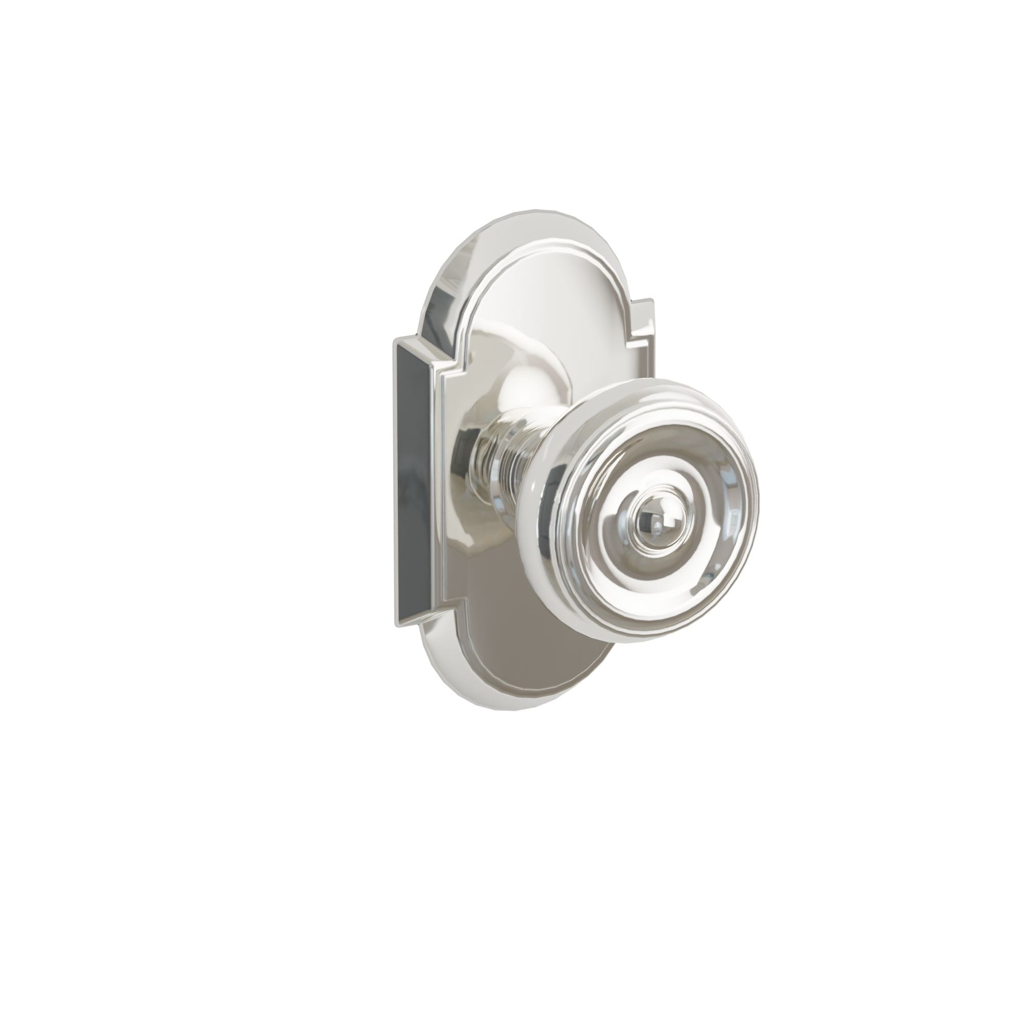 Emtek Concealed Fastener Waverly Knob Set With #8 Rosette
