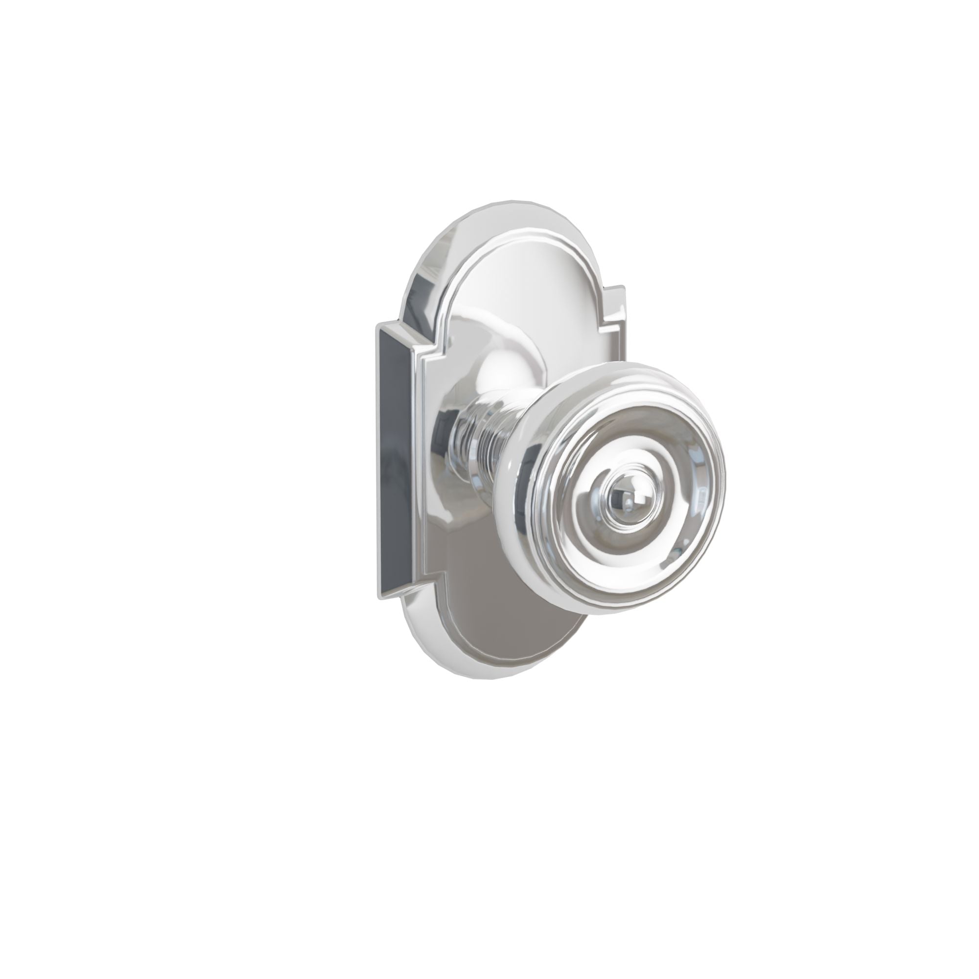 Emtek Concealed Fastener Waverly Knob Set With #8 Rosette