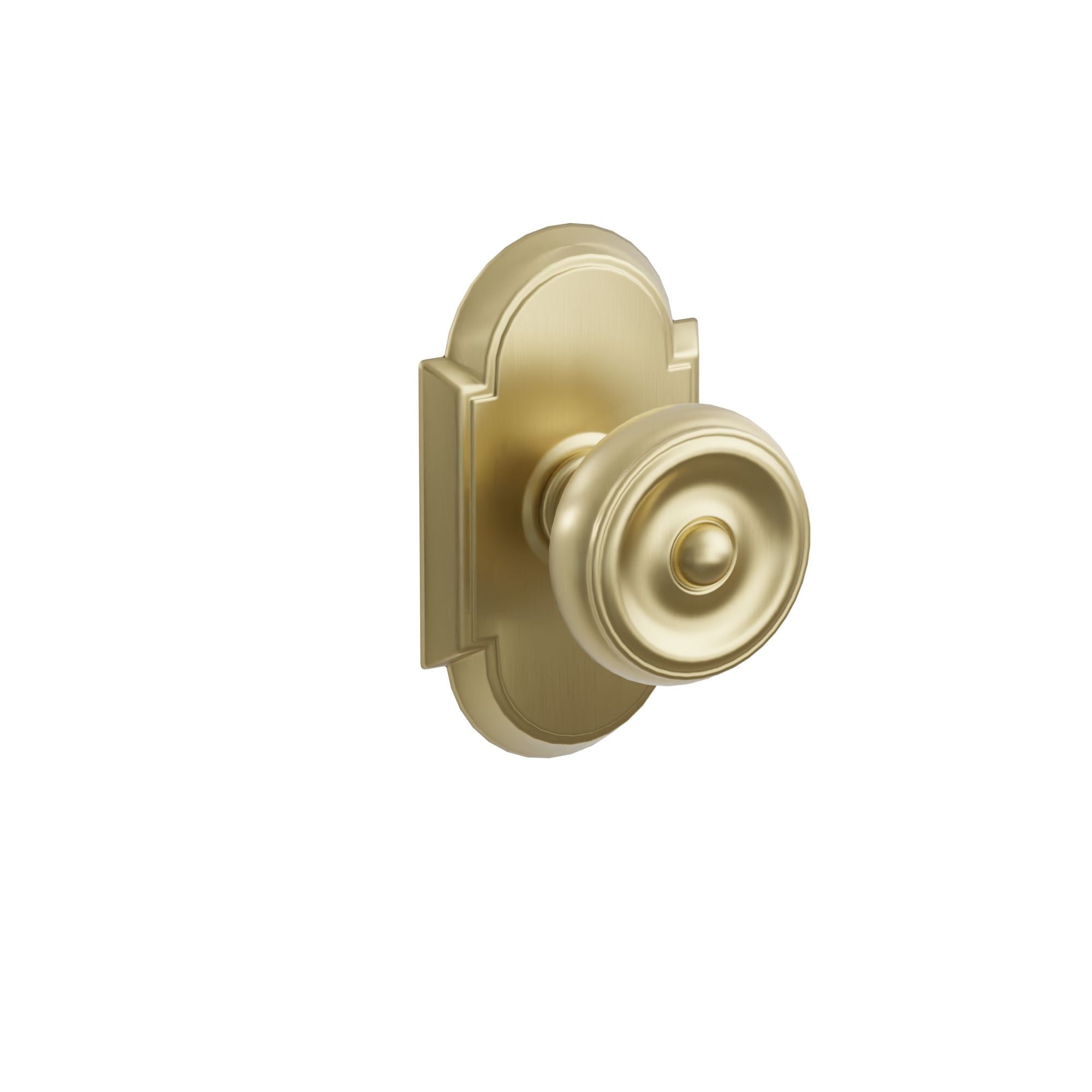 Emtek Concealed Fastener Waverly Knob Set With #8 Rosette