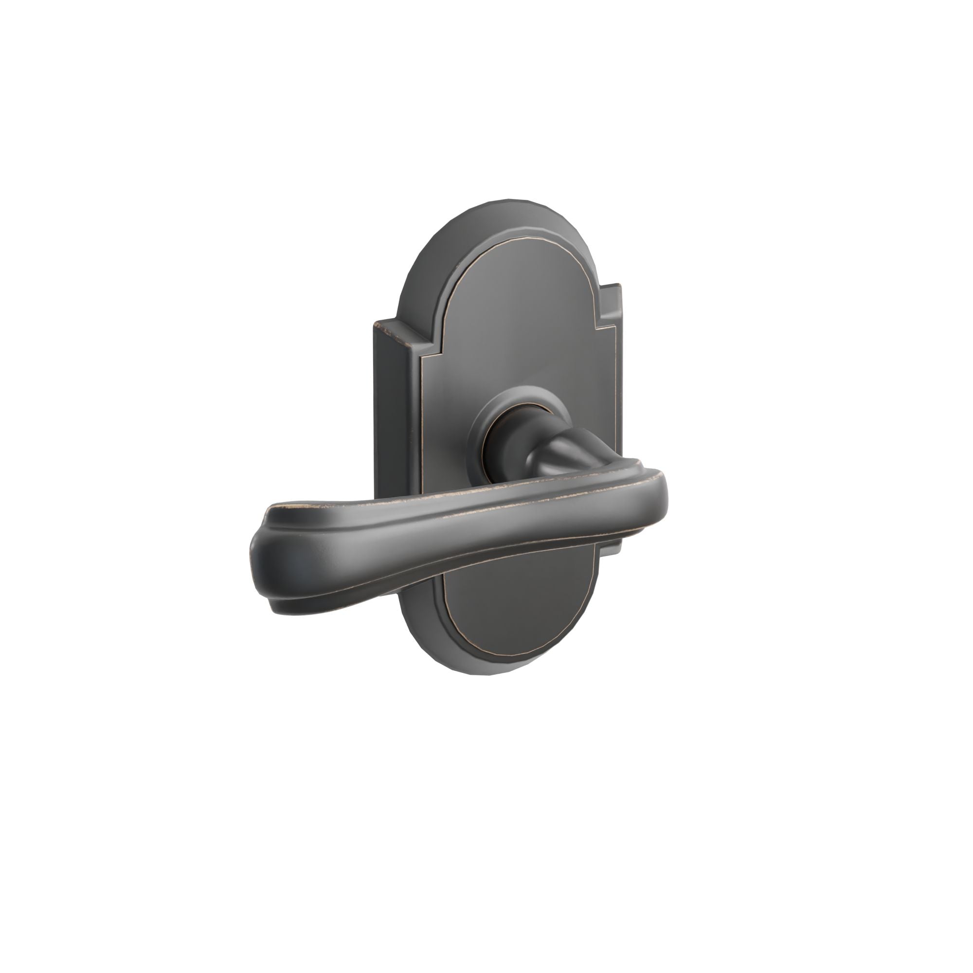 Emtek Concealed Fastener Wembley Lever Set with #8 Rosette