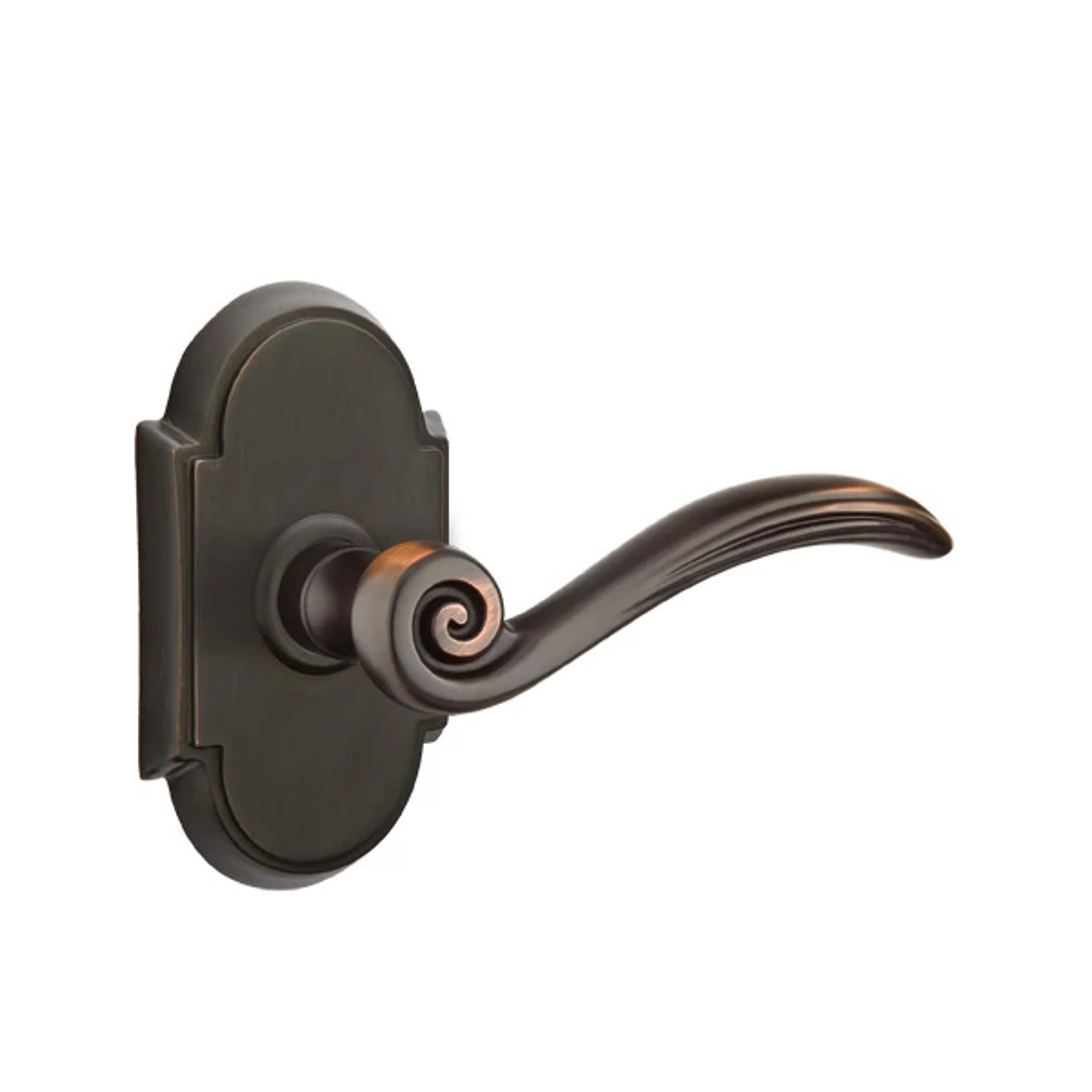 Emtek Elan Lever Set with #8 Rosette