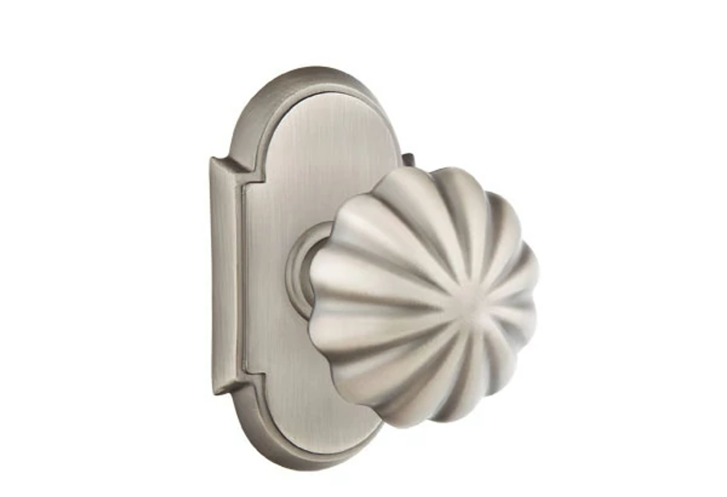 Emtek Melon Knob Set with #8 Rosette