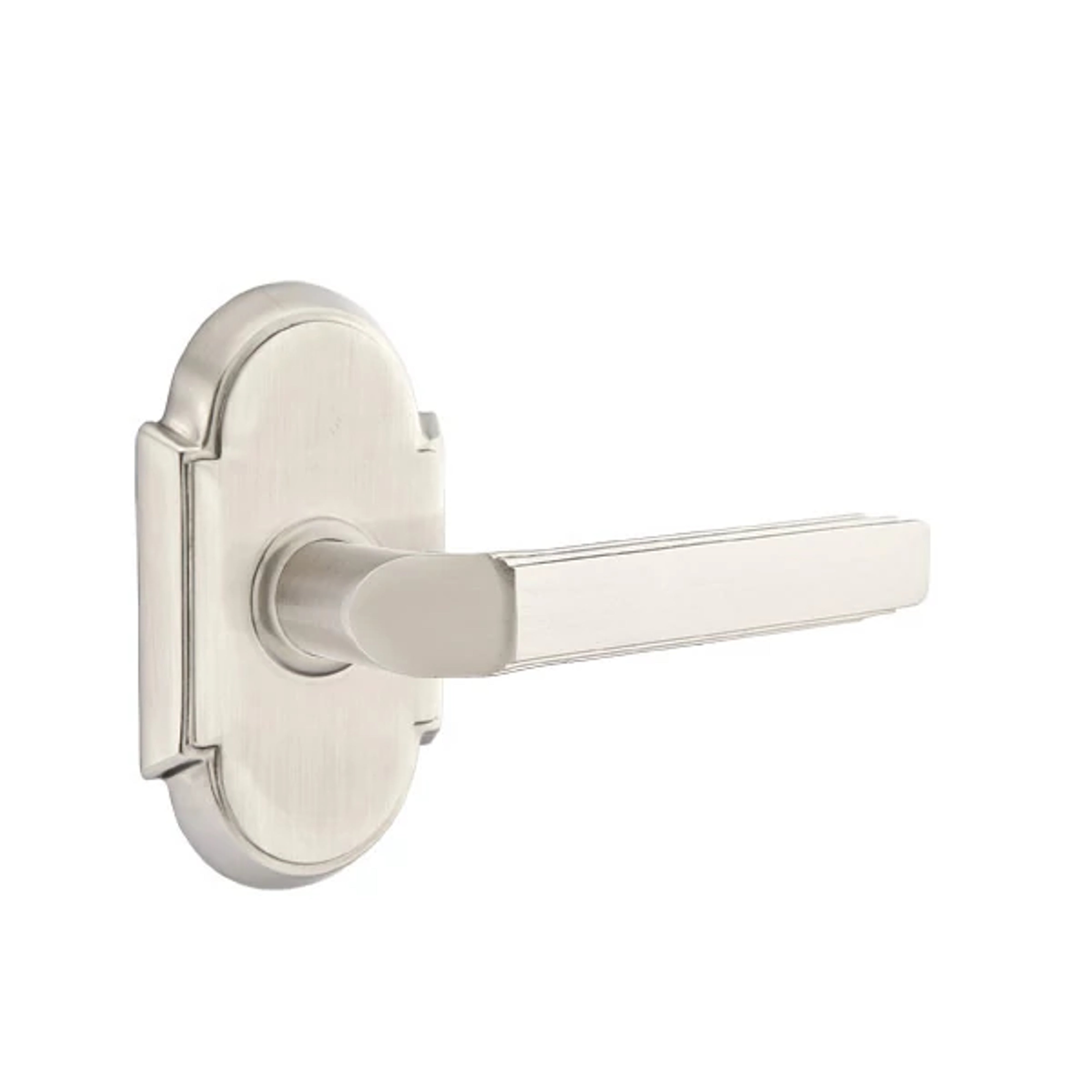 Emtek Milano Lever Set with #8 Rosette