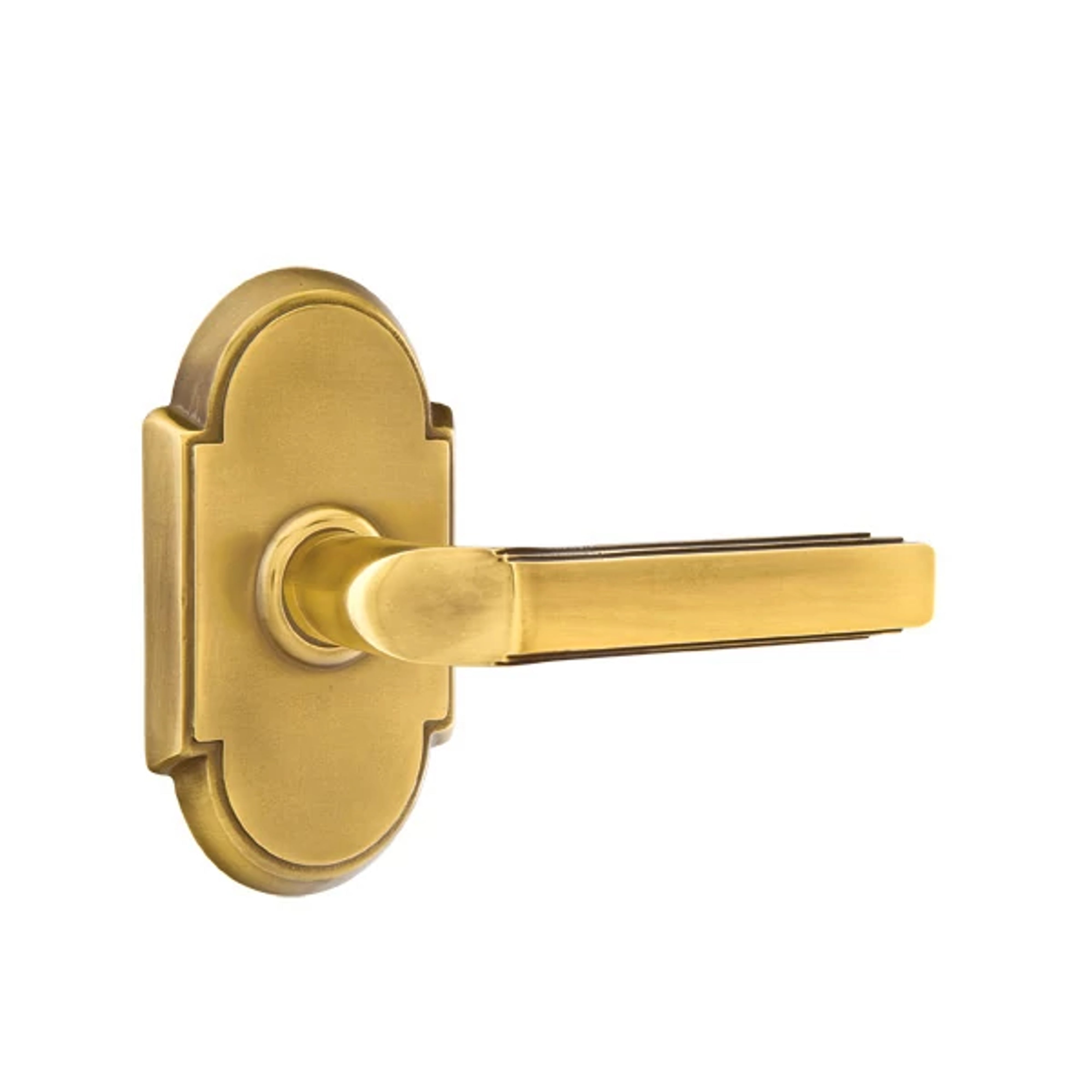 Emtek Milano Lever Set with #8 Rosette