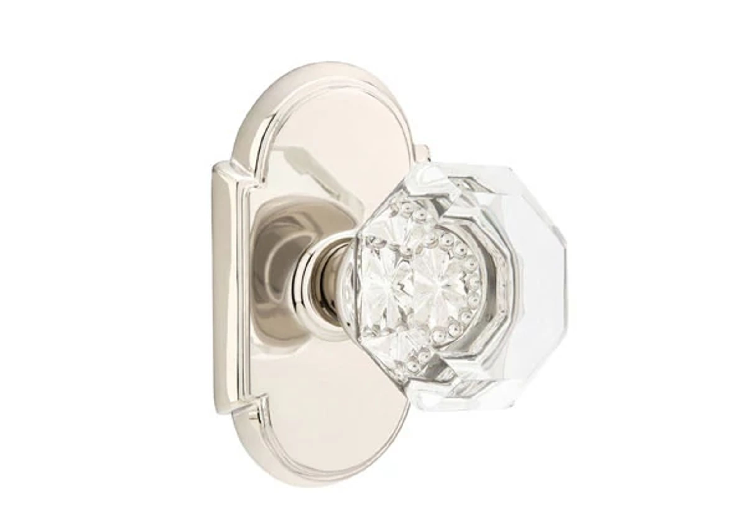 Emtek Concealed Fastener Old Town Knob Set with #8 Rosette