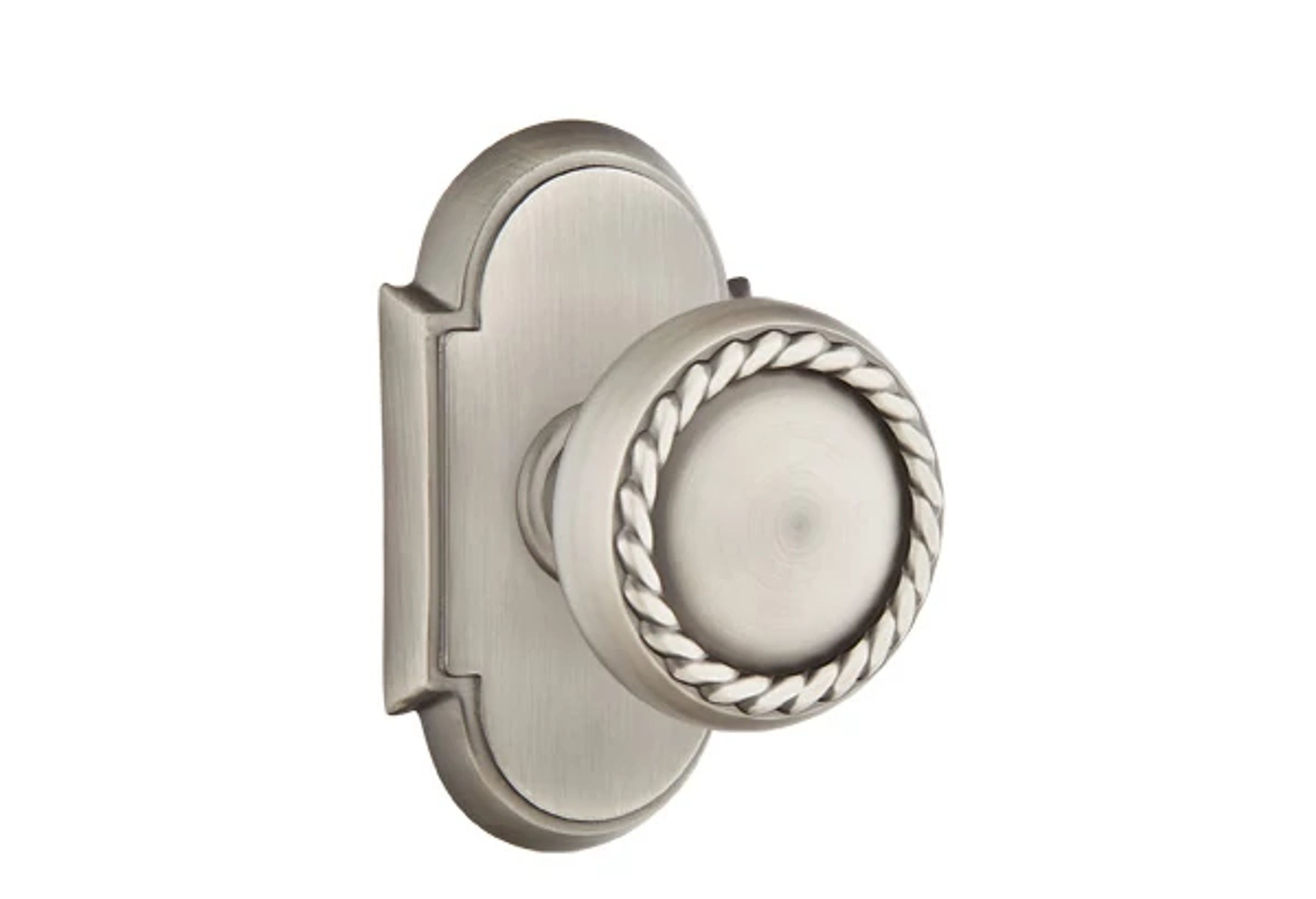 Emtek Rope Knob Set with #8 Rosette